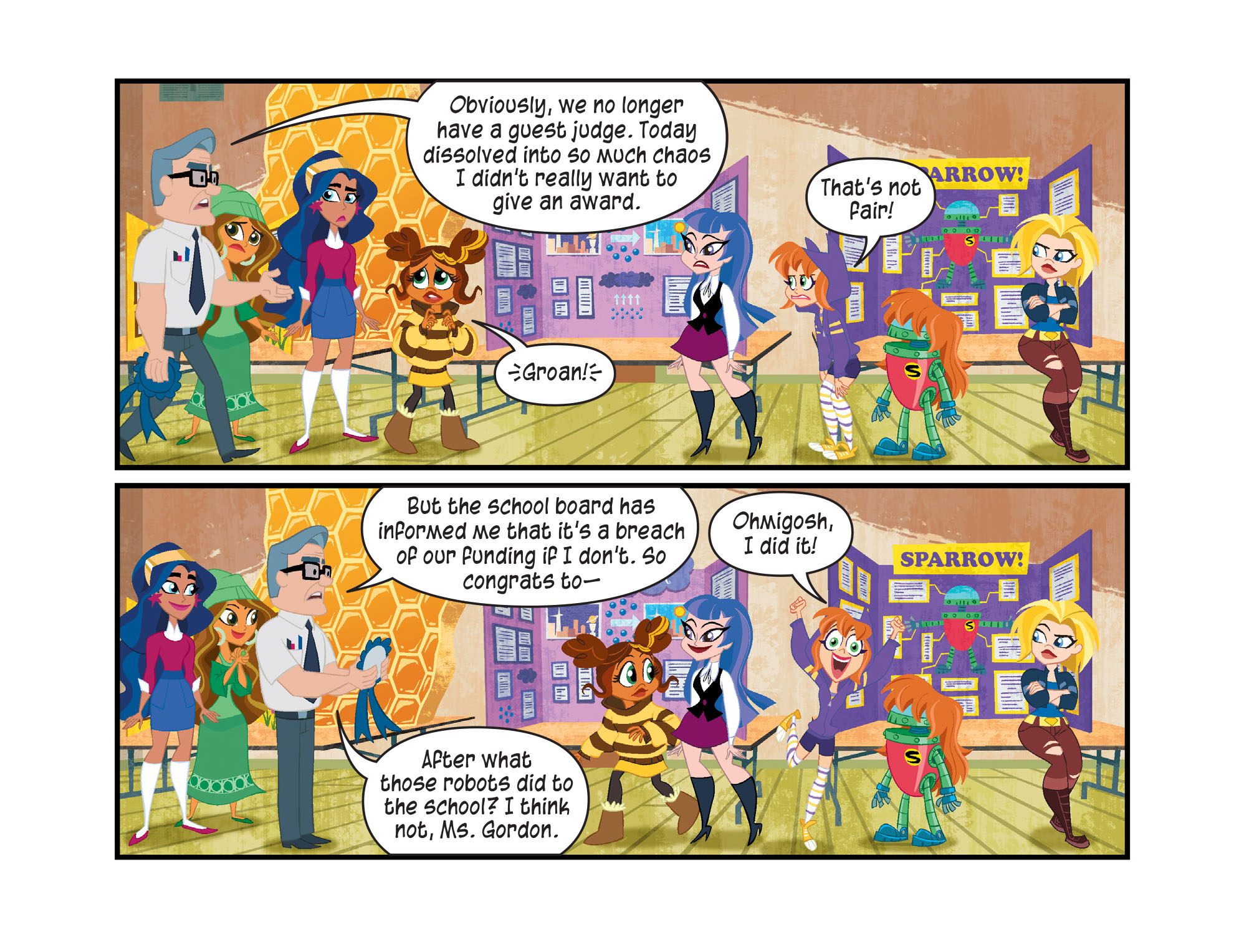 Read online DC Super Hero Girls: Weird Science comic -  Issue #14 - 20