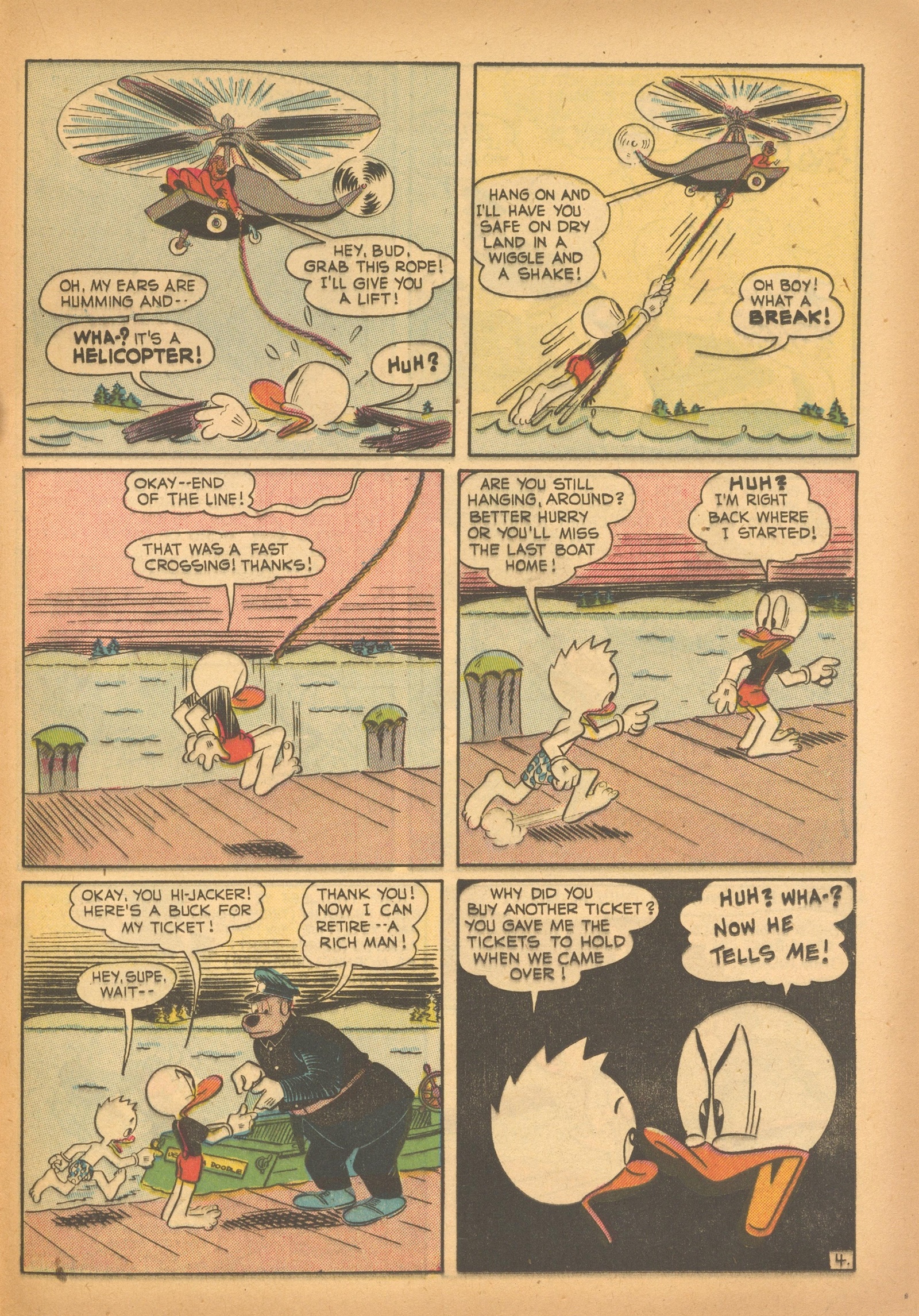 Read online Super Duck Comics comic -  Issue #30 - 35