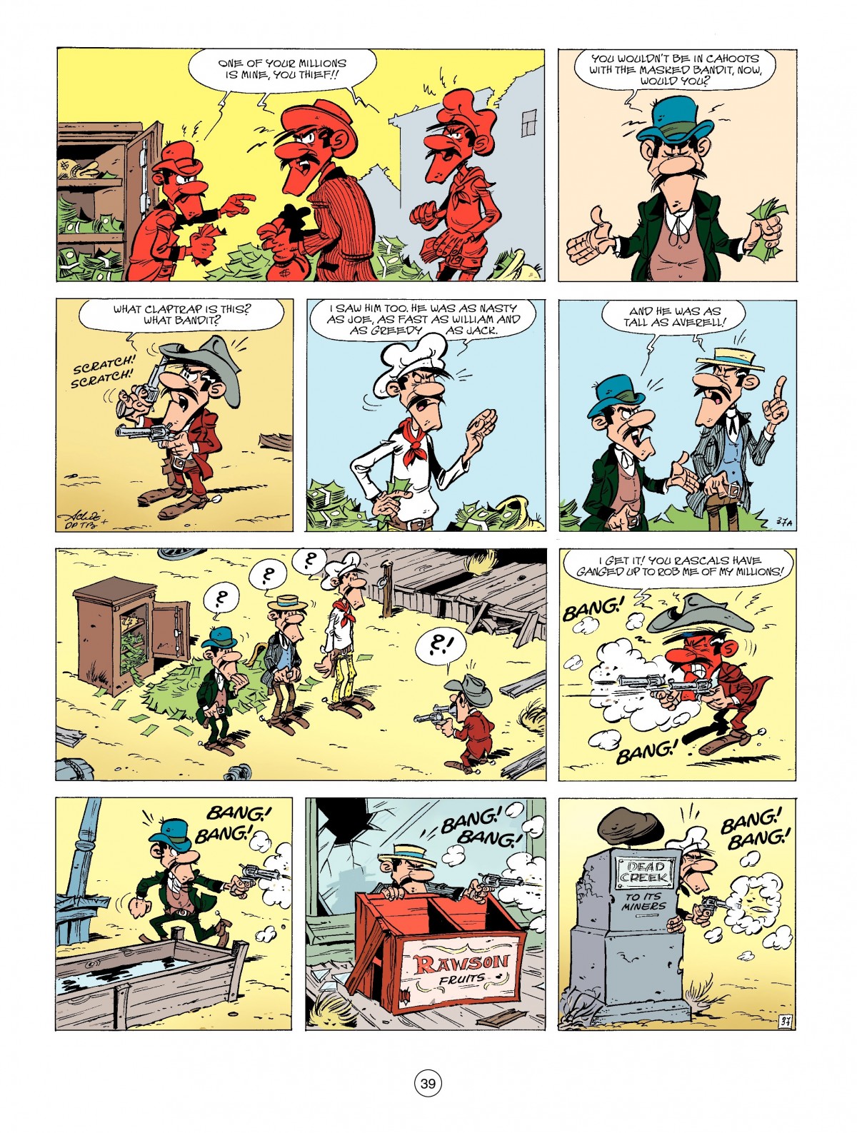 Read online A Lucky Luke Adventure comic -  Issue #42 - 39