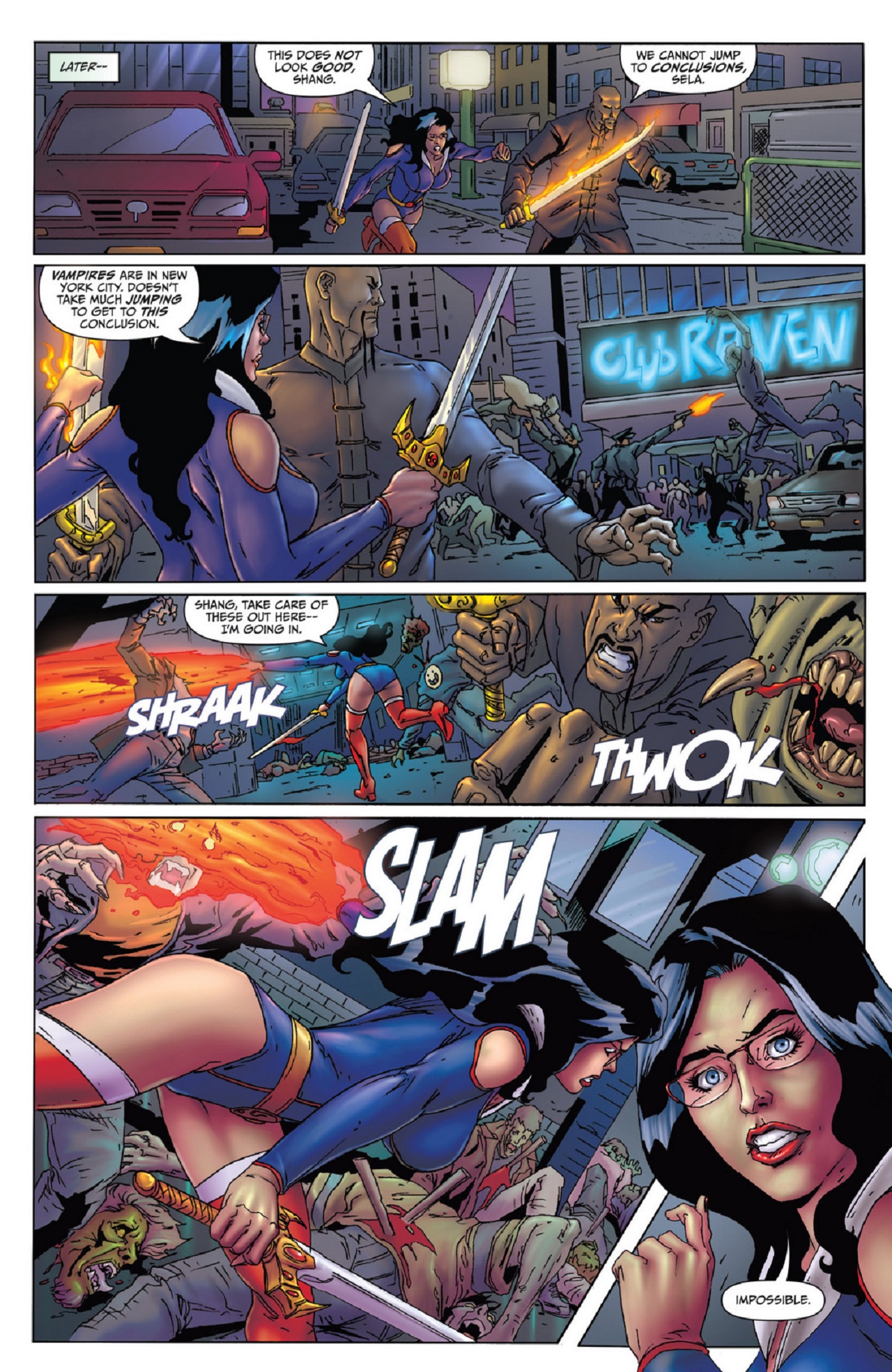 Read online Grimm Fairy Tales: Unleashed comic -  Issue #1 - 21
