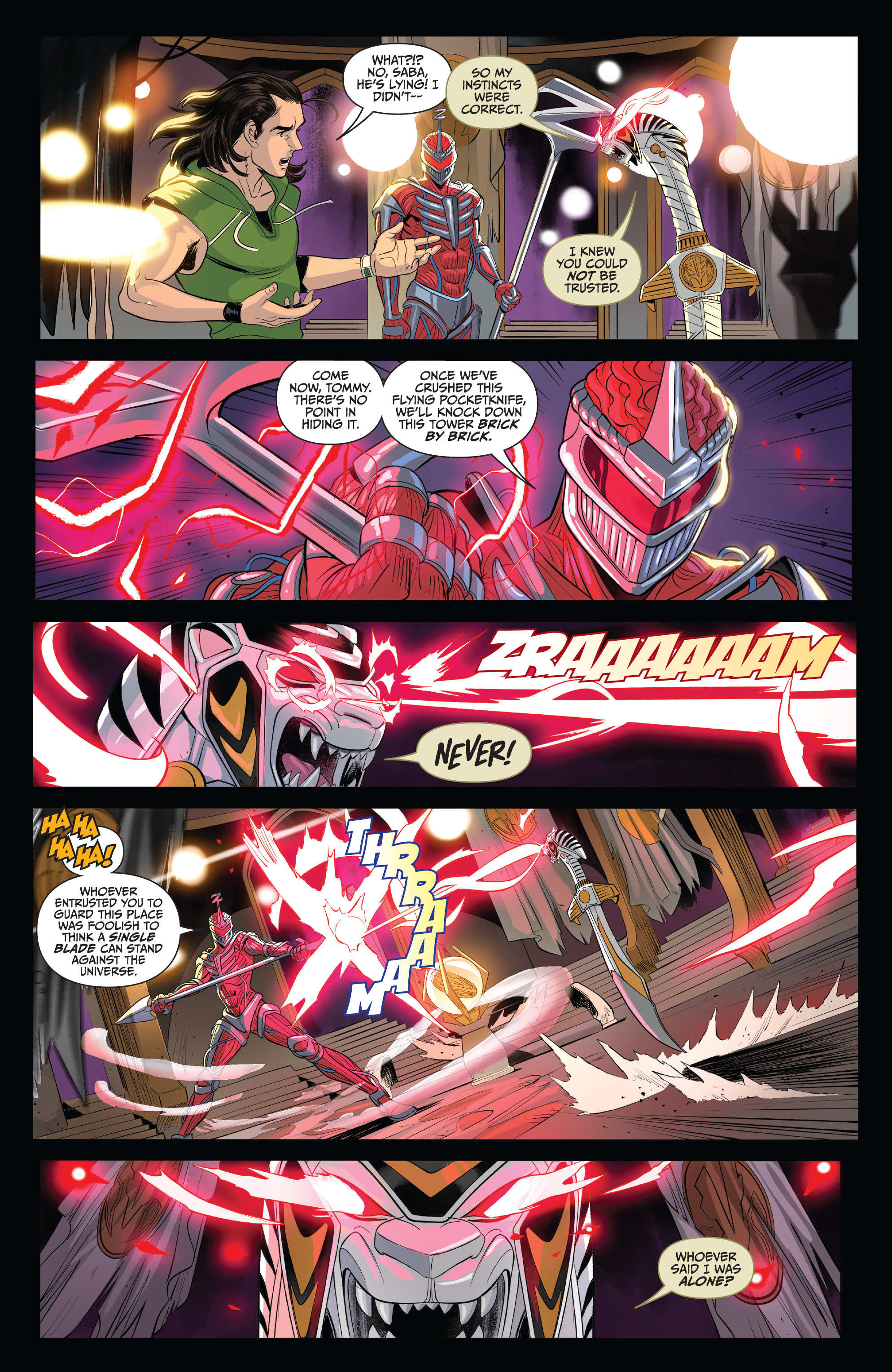 Read online Saban's Go Go Power Rangers comic -  Issue #26 - 19