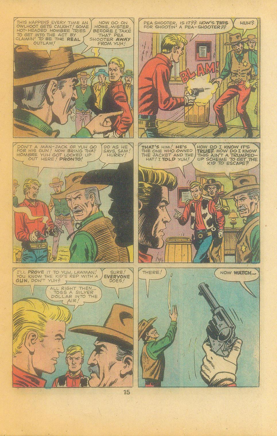 Read online Kid Colt Outlaw comic -  Issue #197 - 17