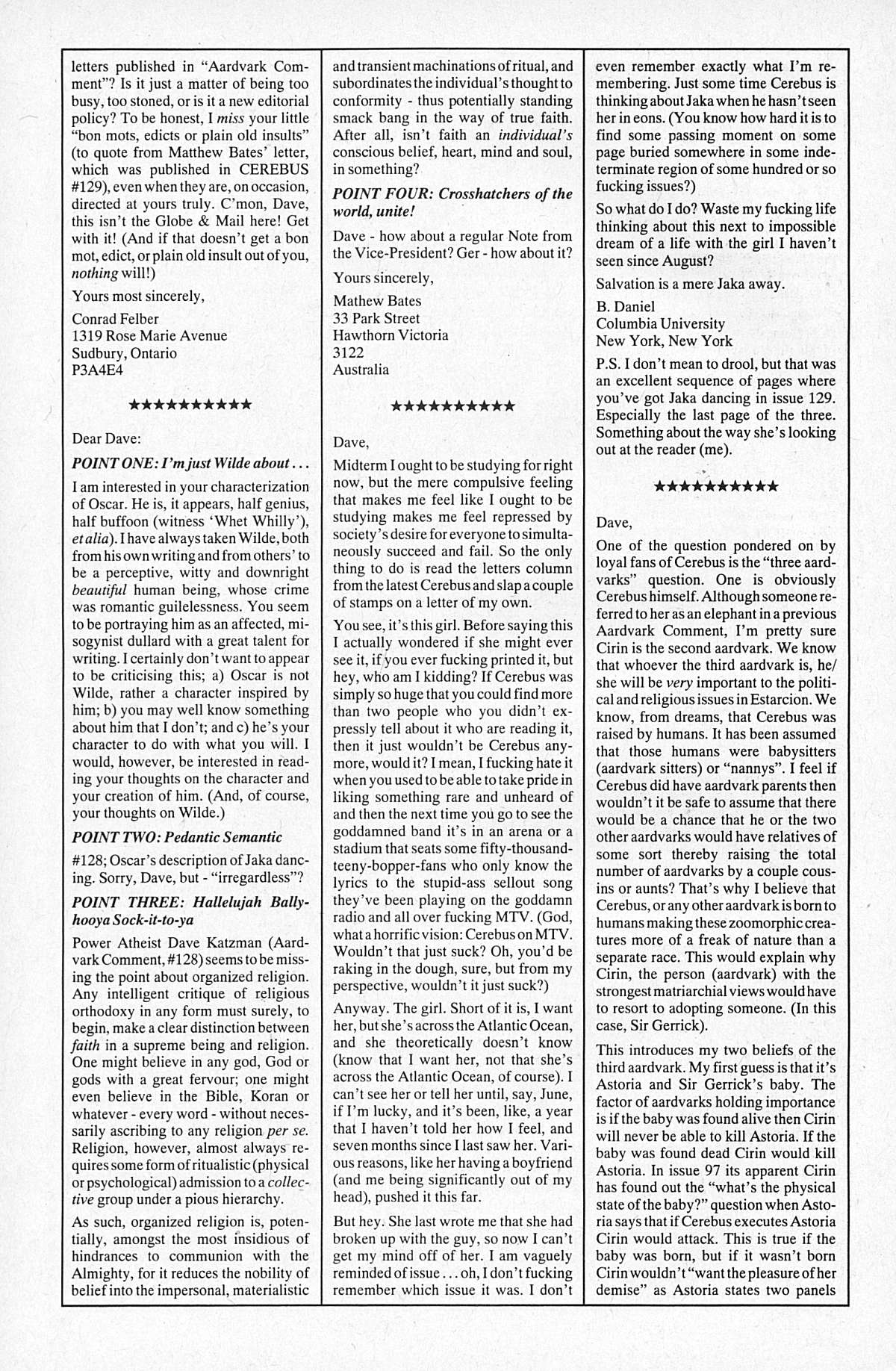 Cerebus Issue #133 #132 - English 24