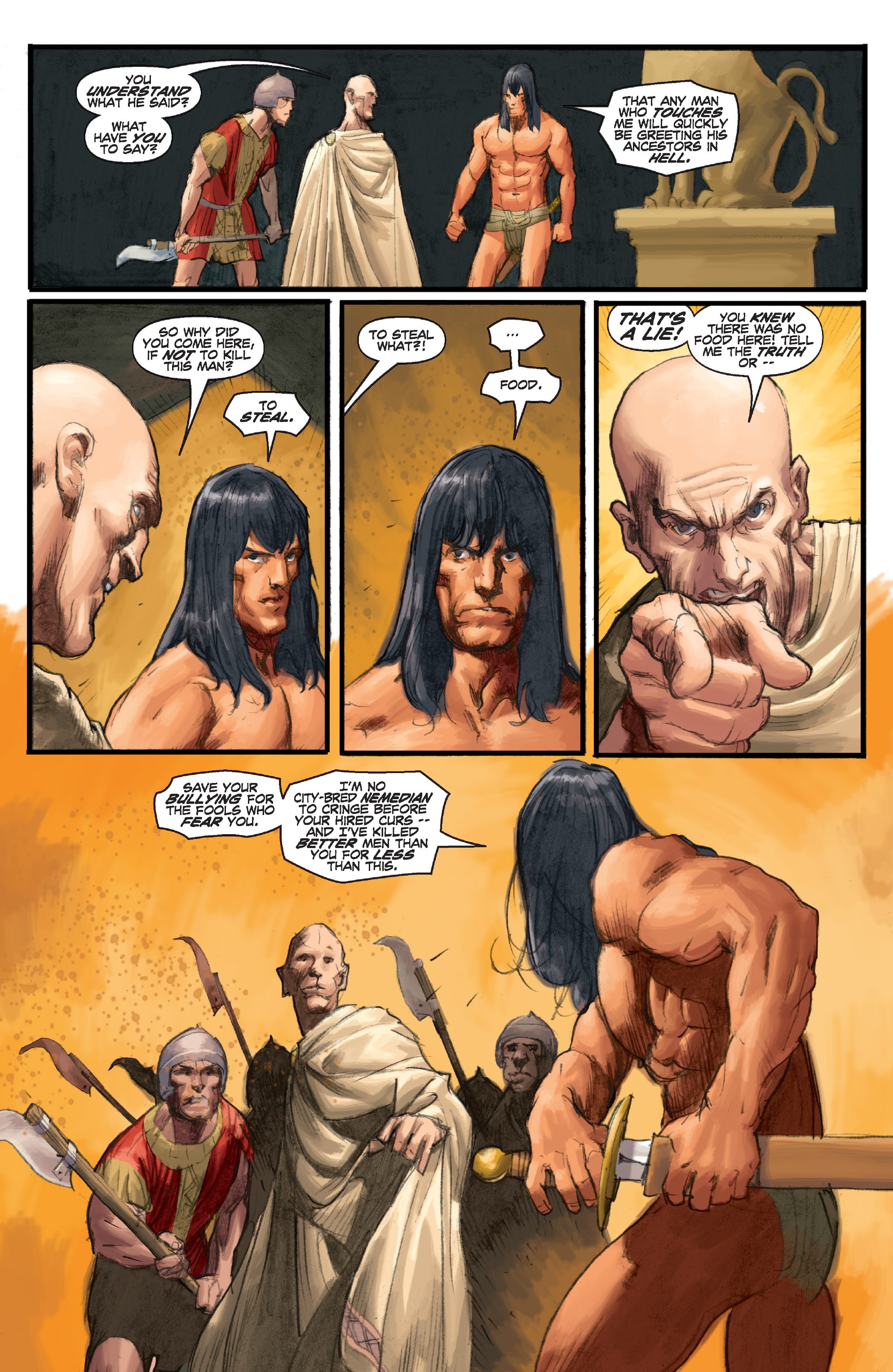 Read online Conan Chronicles Epic Collection comic -  Issue # TPB Out of the Darksome Hills (Part 3) - 36