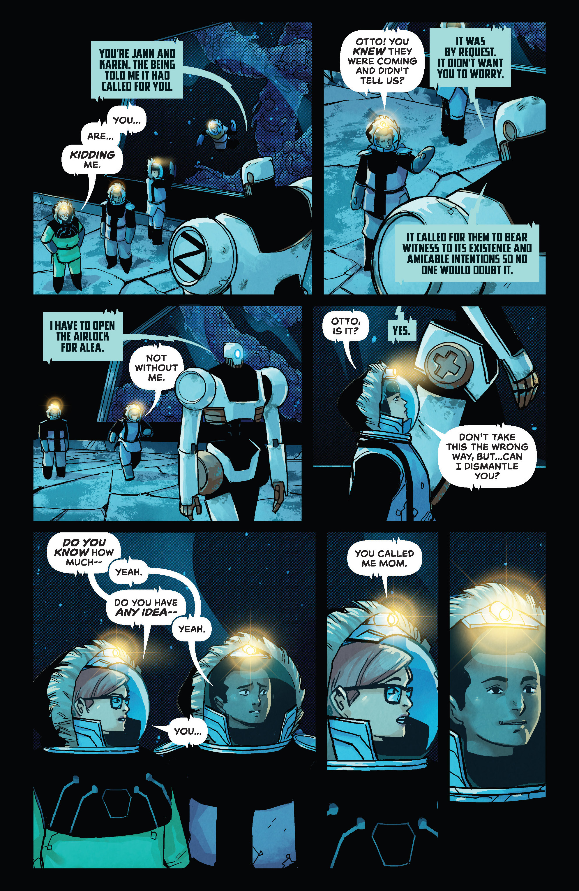 Read online Outpost Zero comic -  Issue #14 - 18