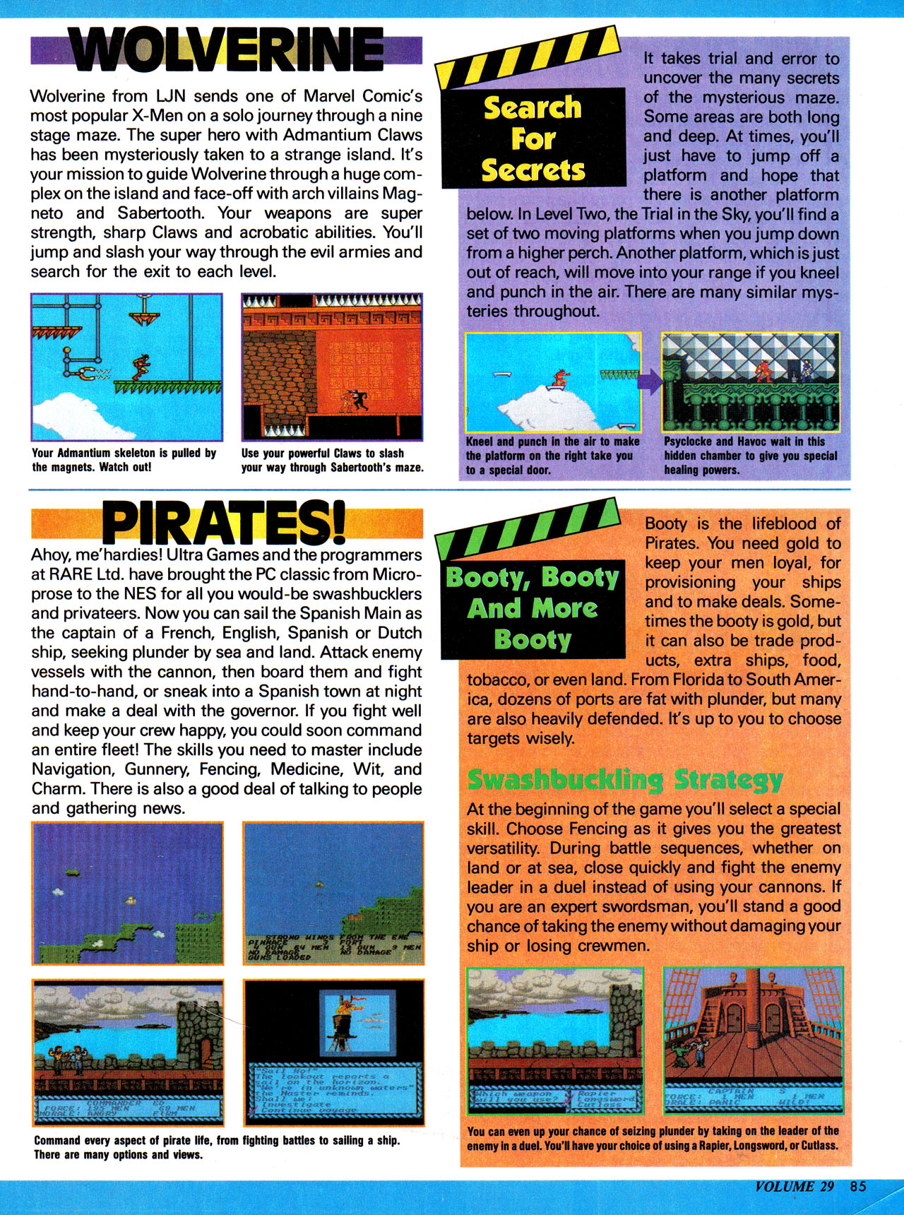 Read online Nintendo Power comic -  Issue #29 - 94