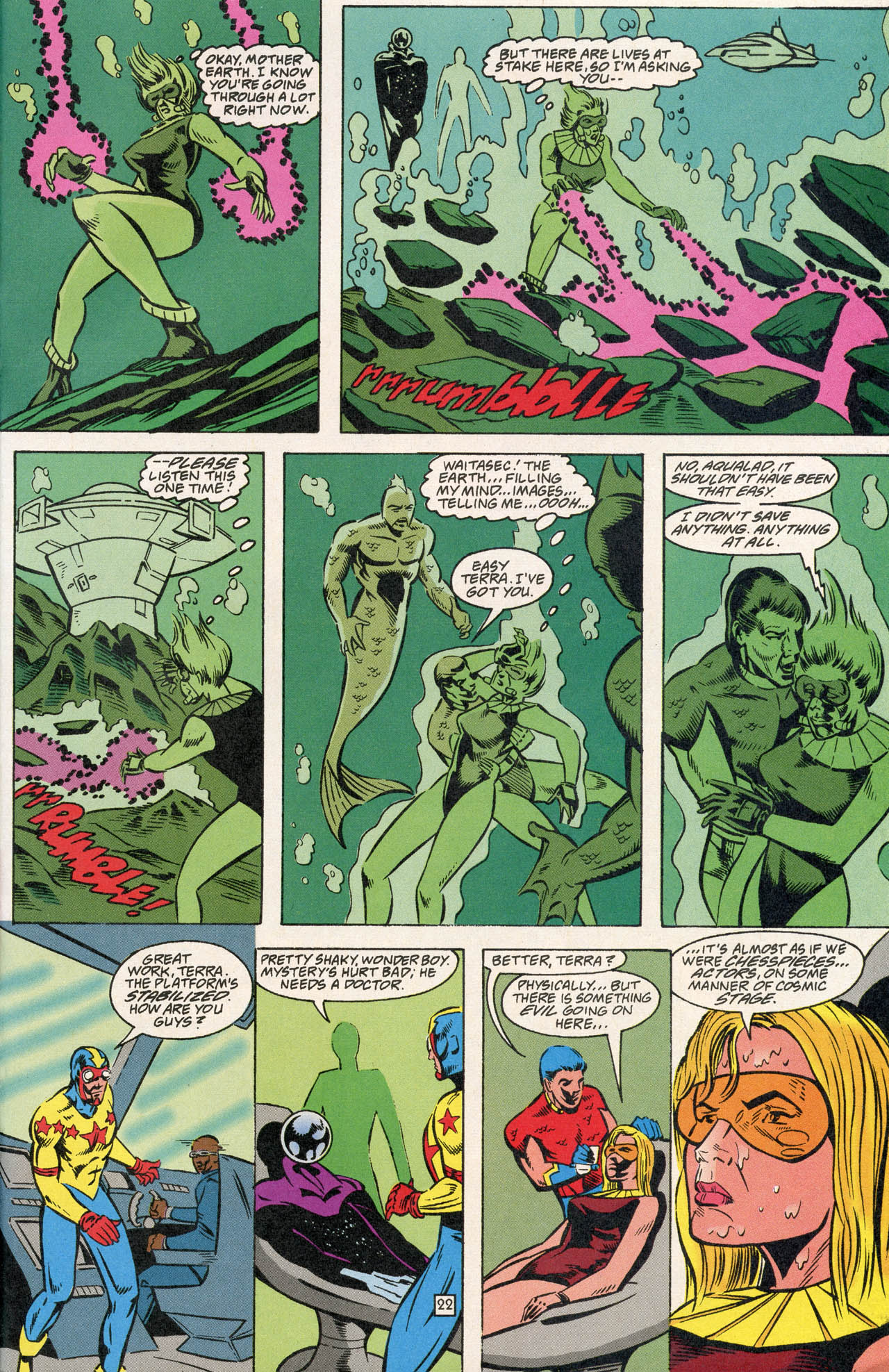 Read online Team Titans comic -  Issue #24 - 27