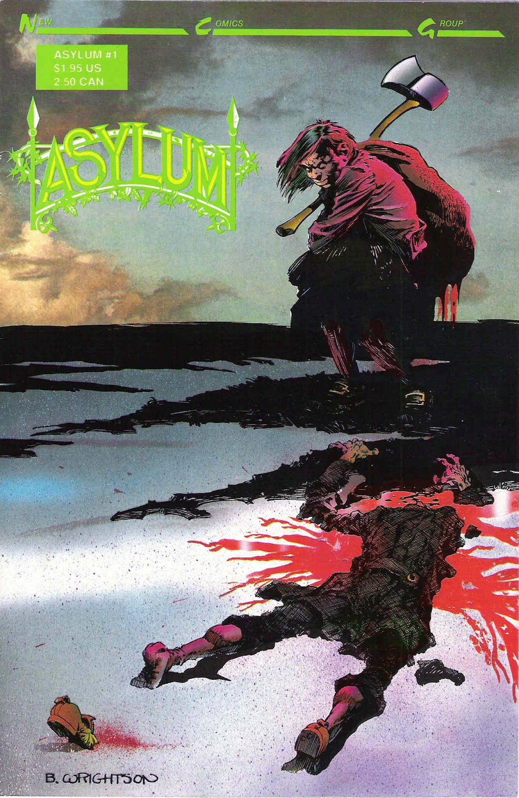 Asylum (1989) issue 1 - Page 1
