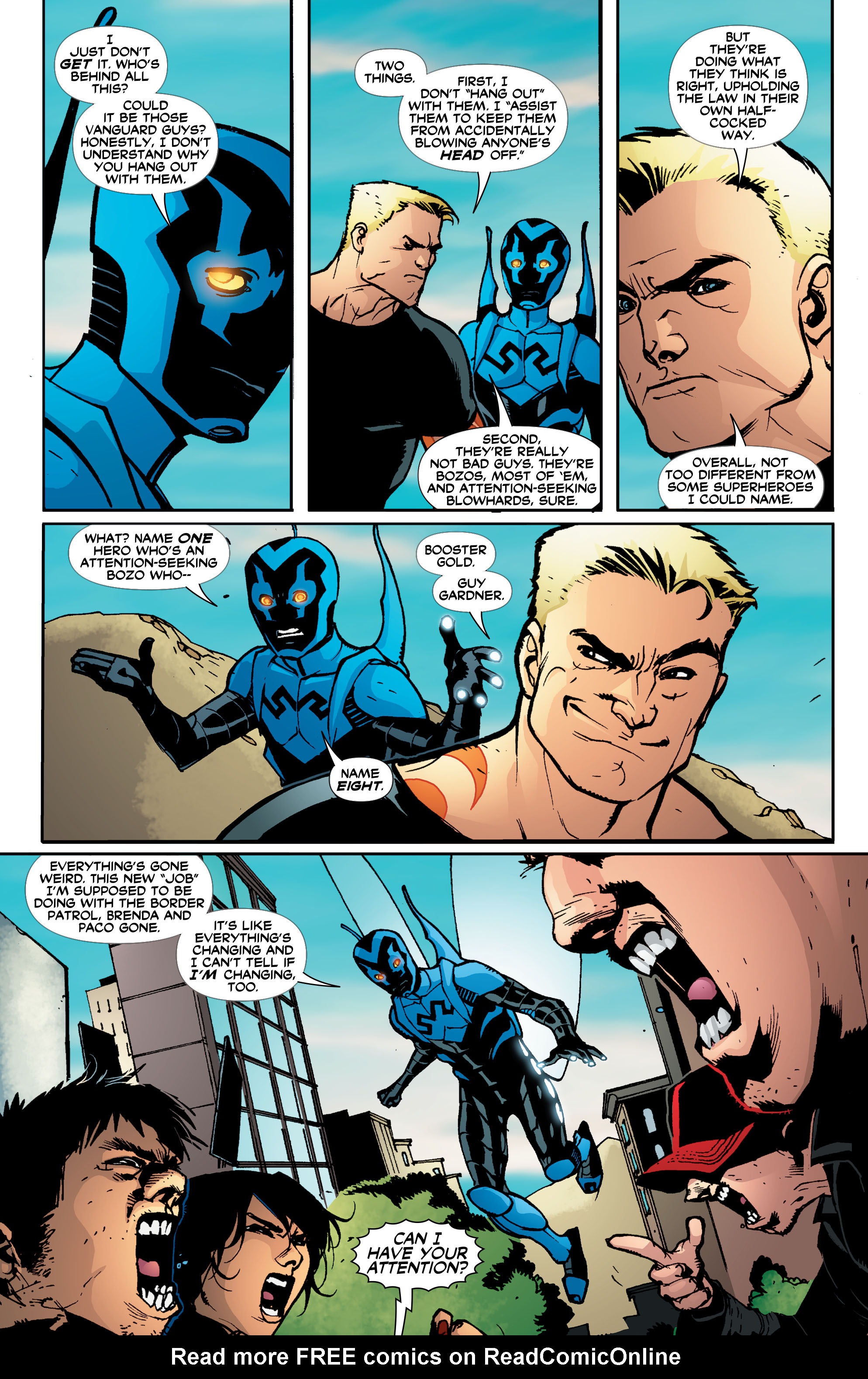 Read online Blue Beetle (2006) comic -  Issue #33 - 5