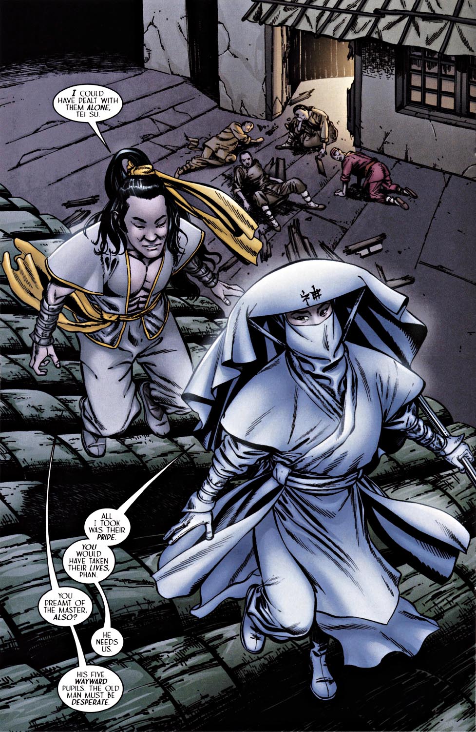 Read online Silken Ghost comic -  Issue #1 - 15