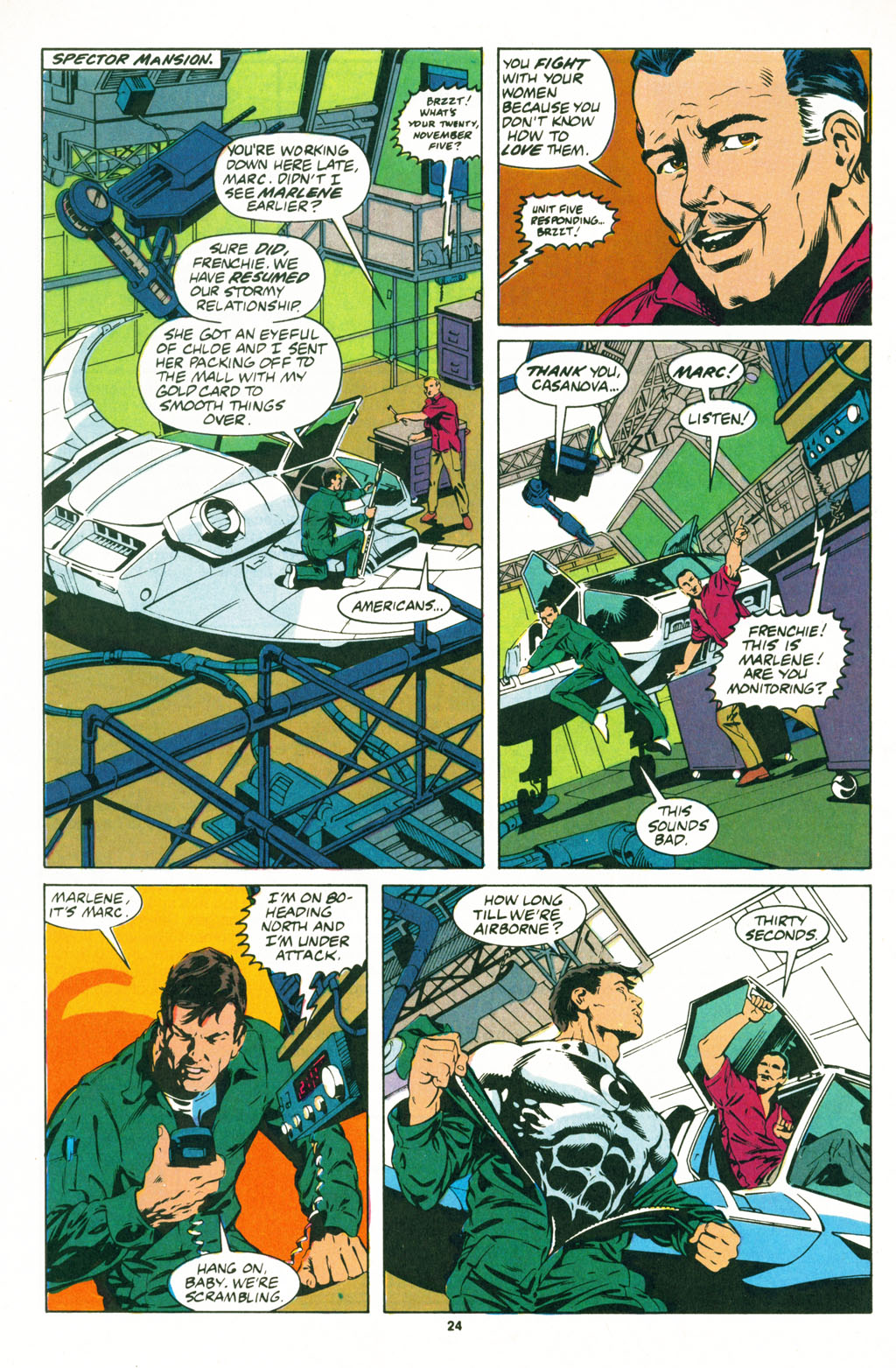 Read online Marc Spector: Moon Knight comic -  Issue #1 - 19