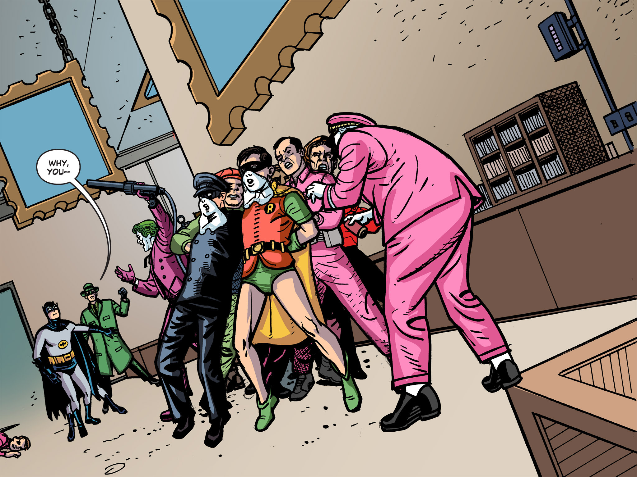 Read online Batman '66 Meets the Green Hornet [II] comic -  Issue #5 - 2