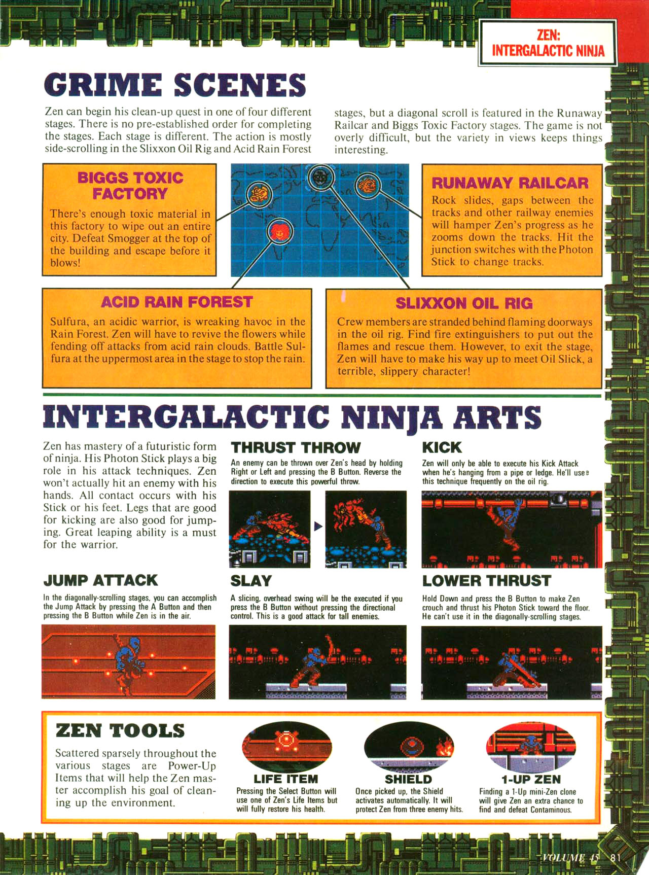 Read online Nintendo Power comic -  Issue #45 - 84