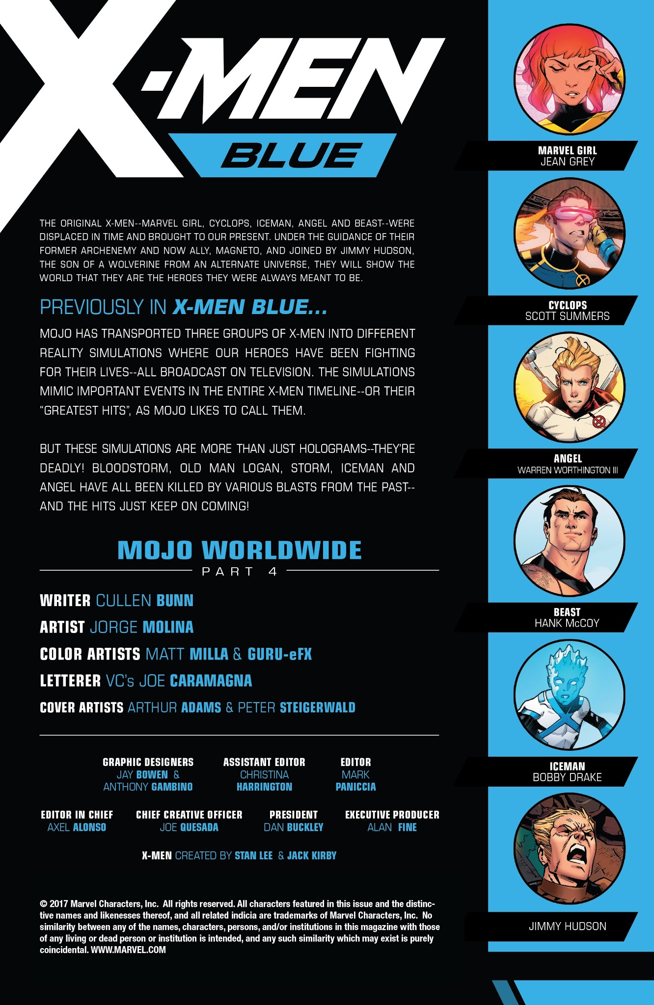 Read online X-Men: Blue comic -  Issue #14 - 2