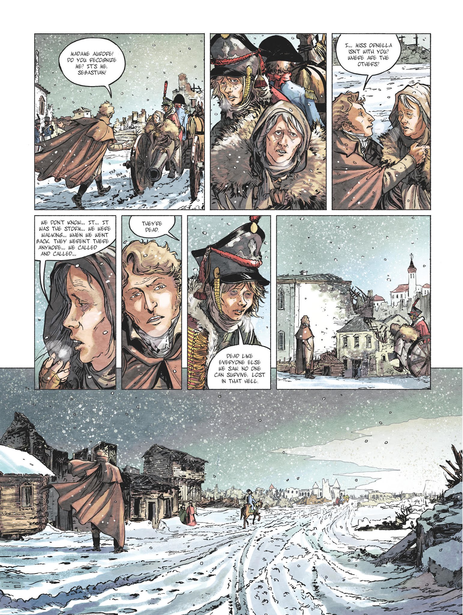 Read online Berezina comic -  Issue #2 - 56