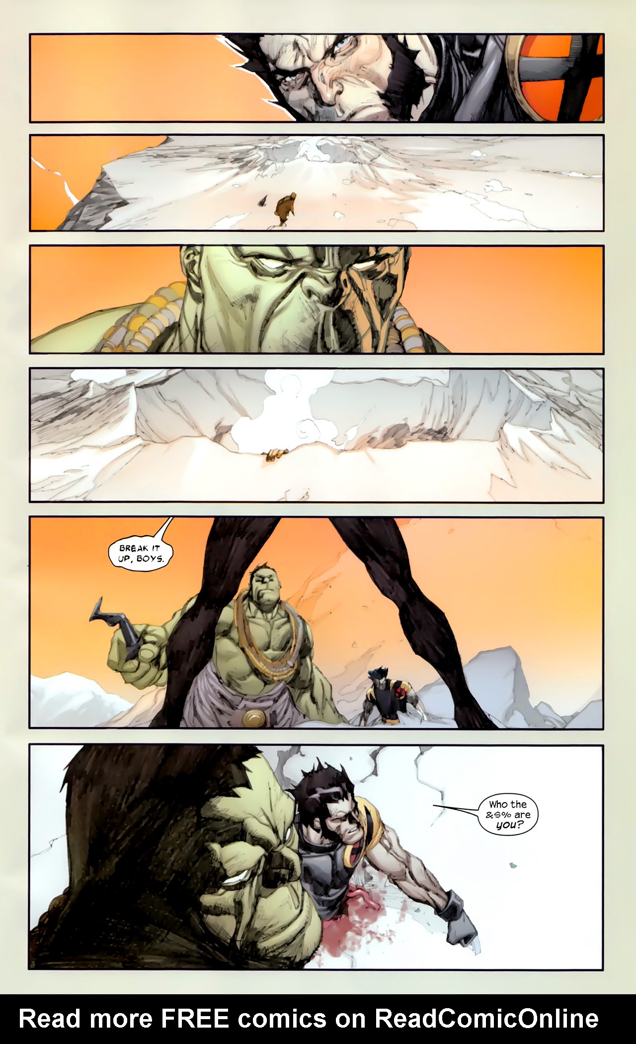 Read online Ultimate Wolverine vs. Hulk comic -  Issue #3 - 23