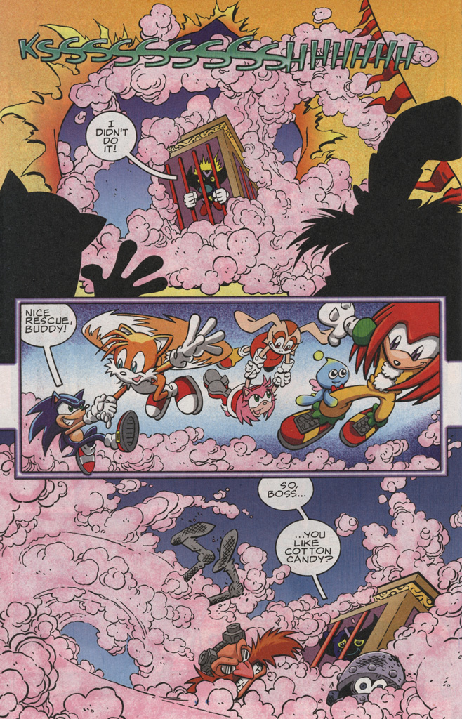 Read online Sonic X comic -  Issue #30 - 32