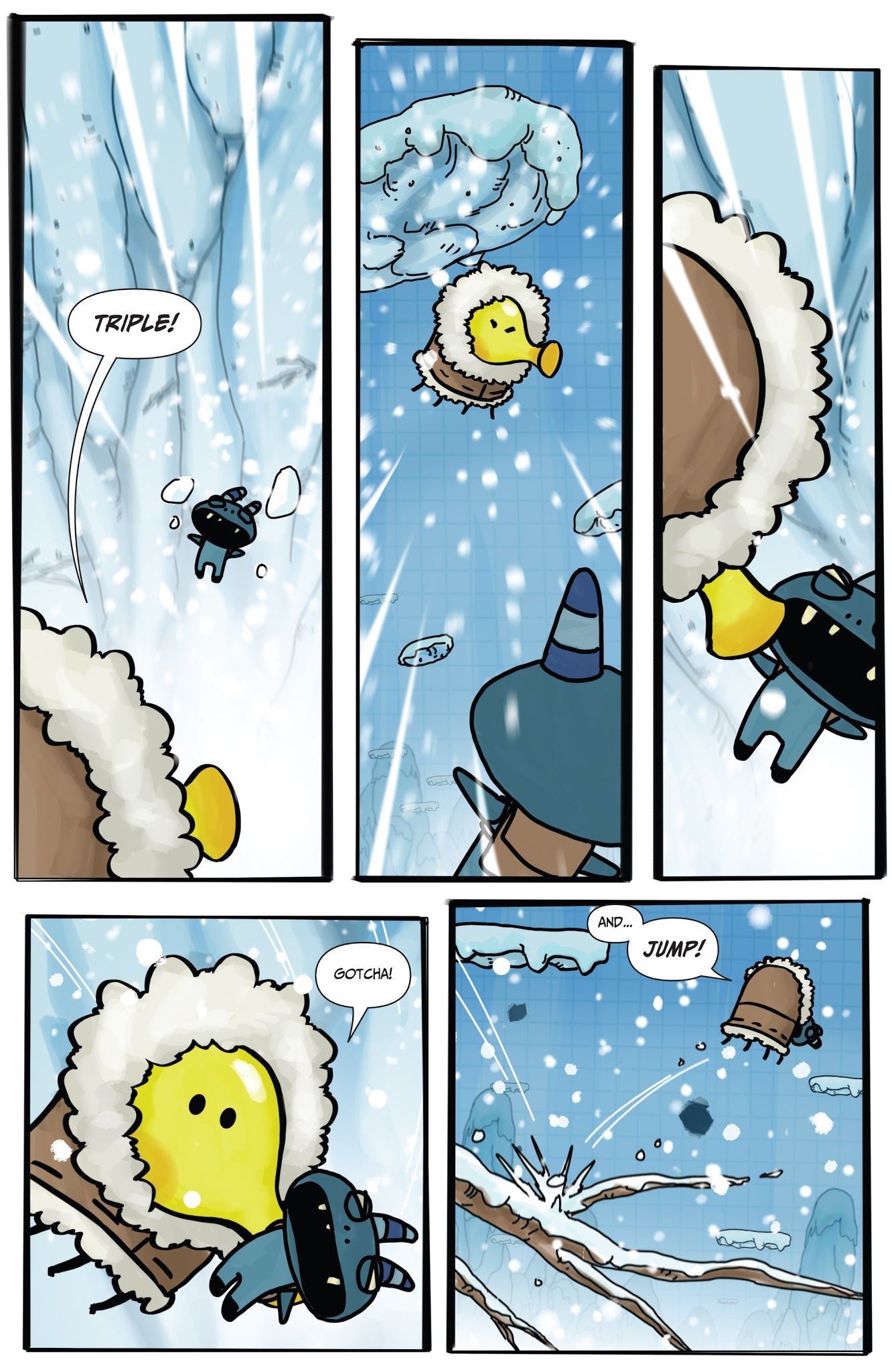 Read online Doodle Jump Comics comic -  Issue #1 - 16