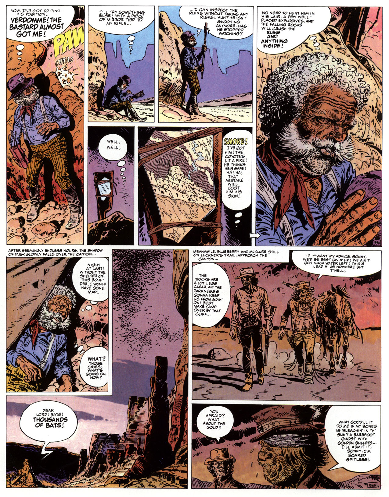 Read online Epic Graphic Novel: Marshal Blueberry comic -  Issue # TPB - 83