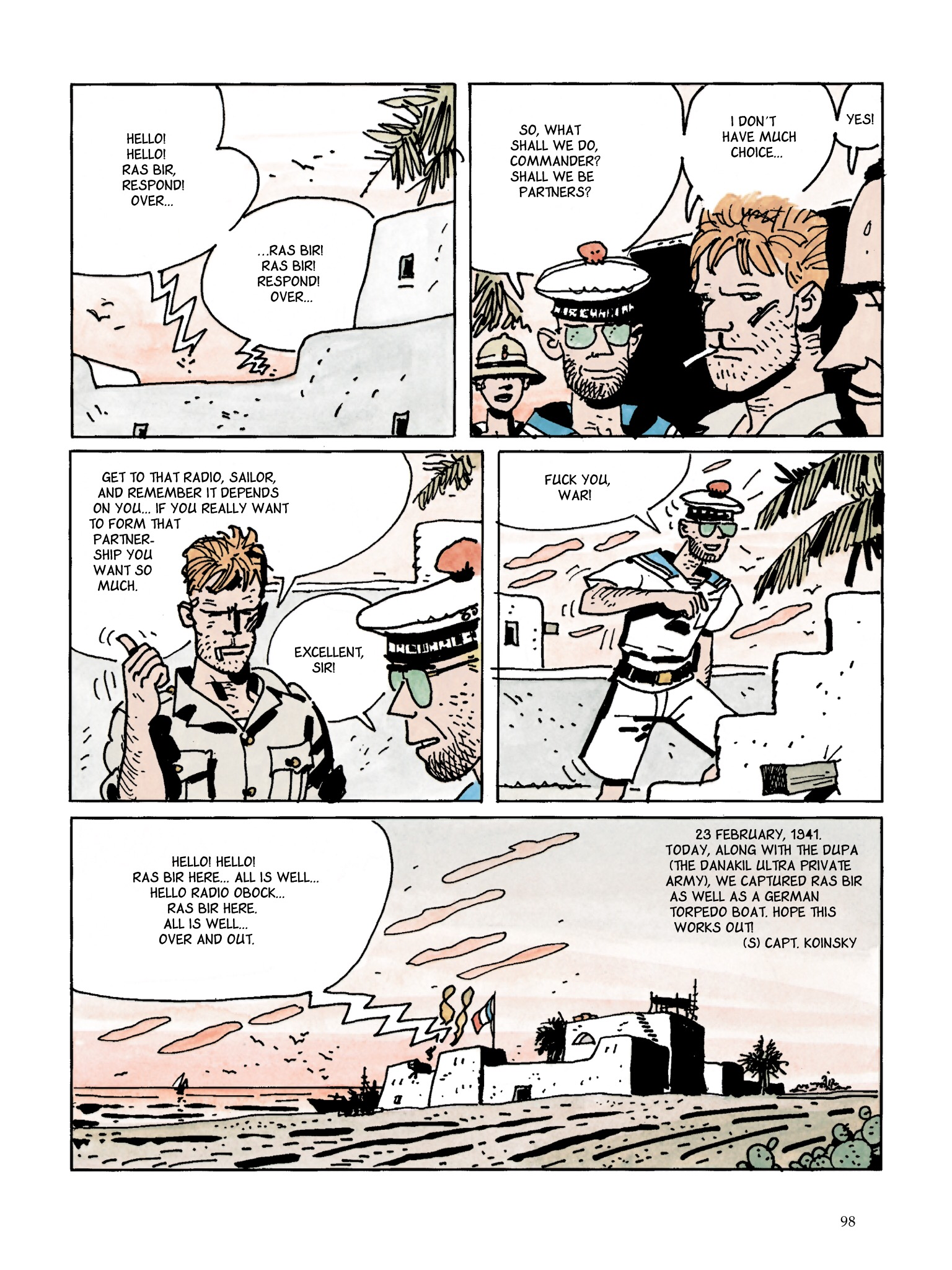 Read online The Scorpions of the Desert comic -  Issue #5 - 98