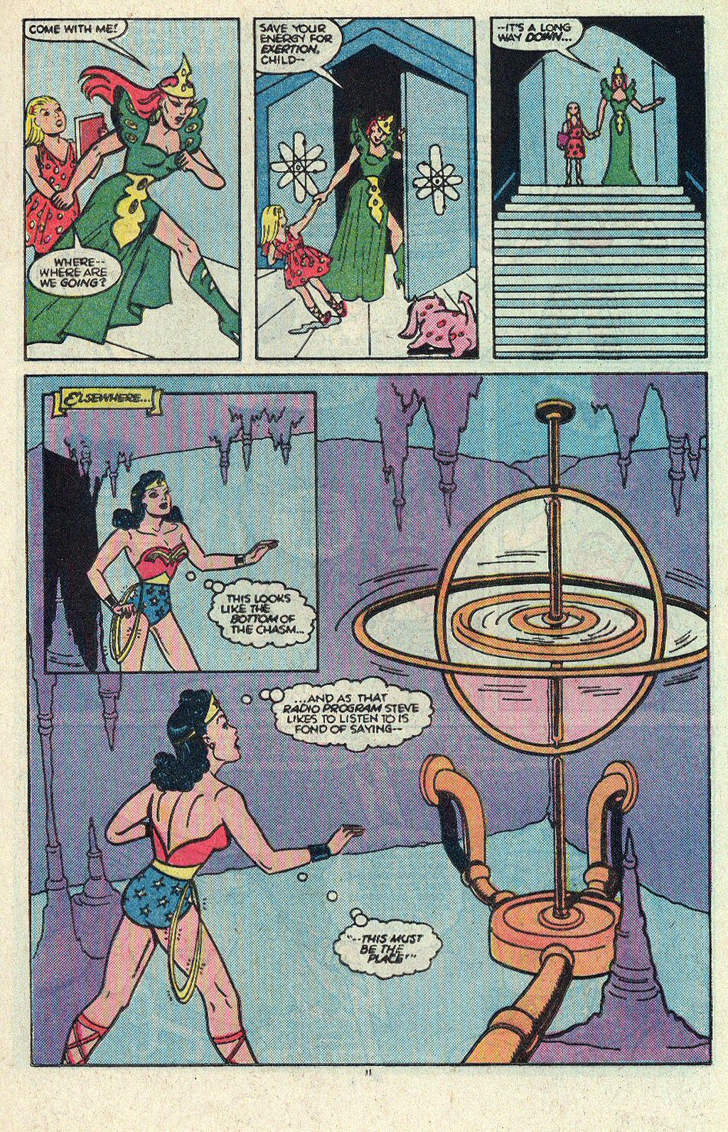 Read online The Legend of Wonder Woman (1986) comic -  Issue #4 - 12