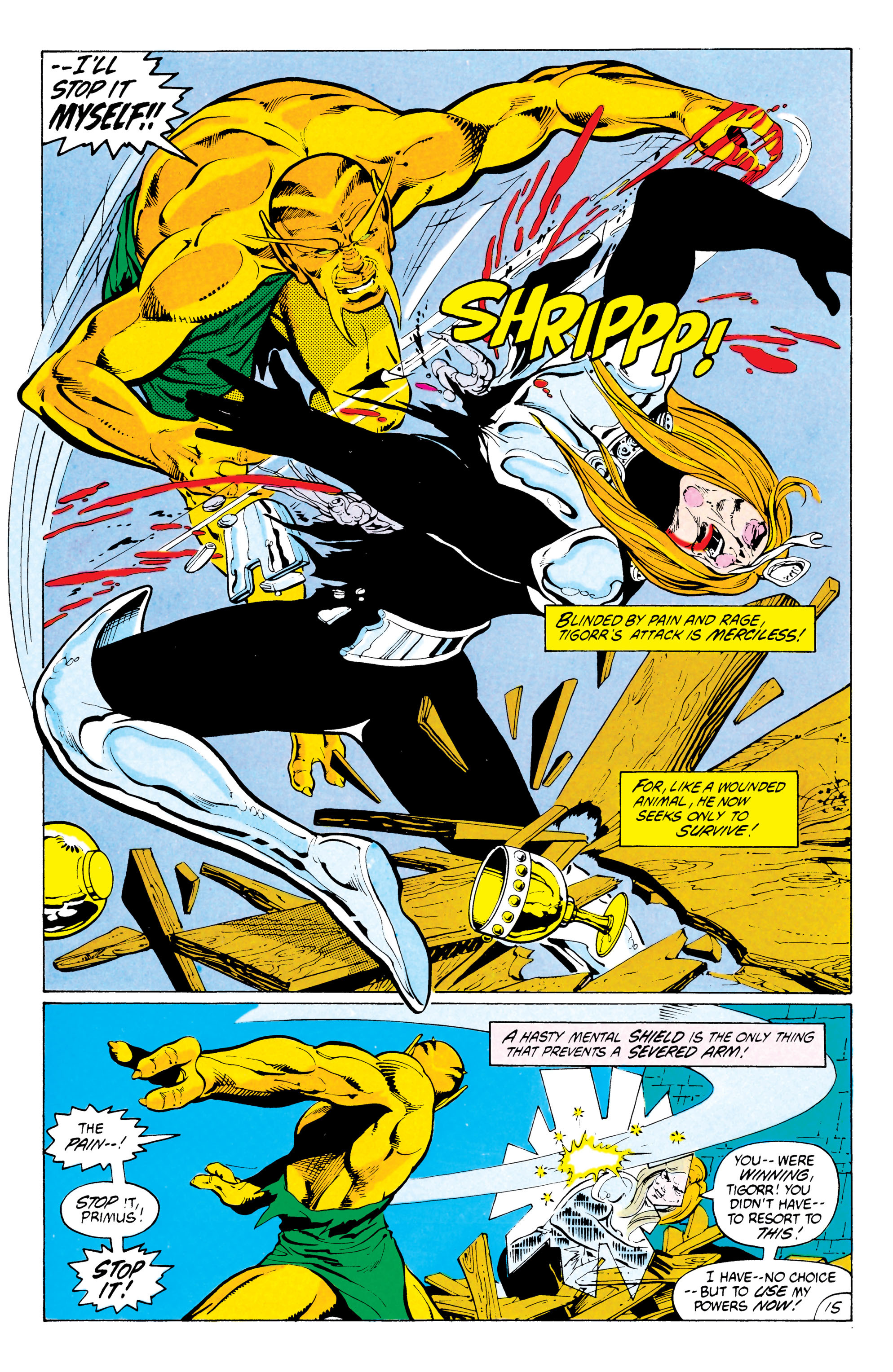 Read online The Omega Men (1983) comic -  Issue #4 - 16