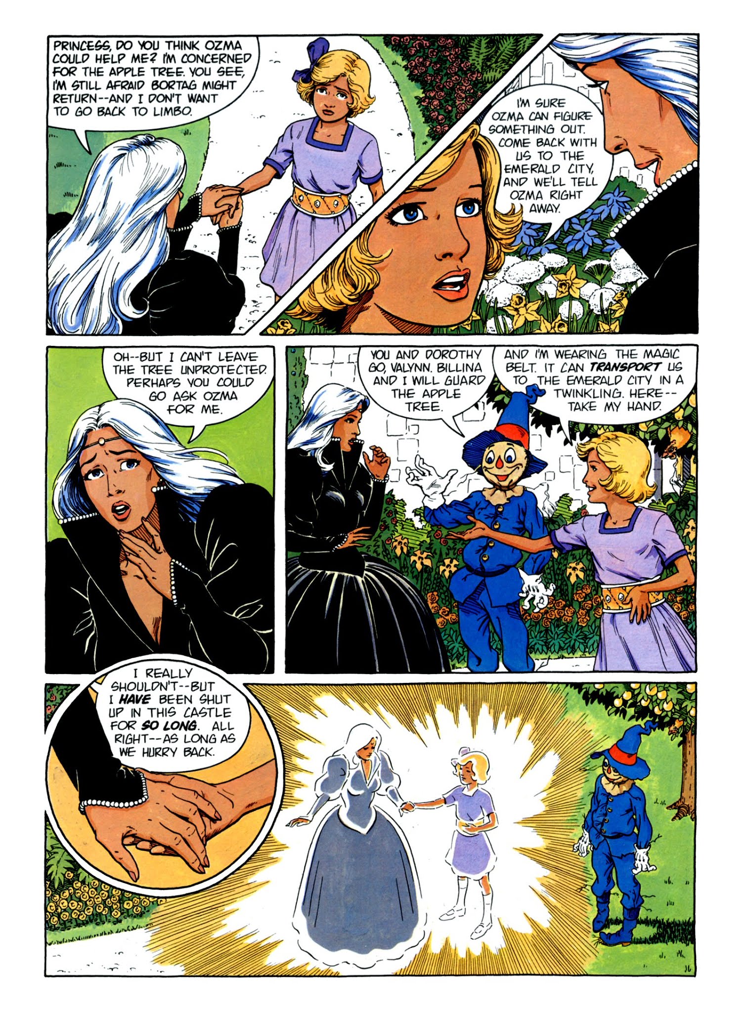 Read online The Enchanted Apples of Oz comic -  Issue # Full - 15