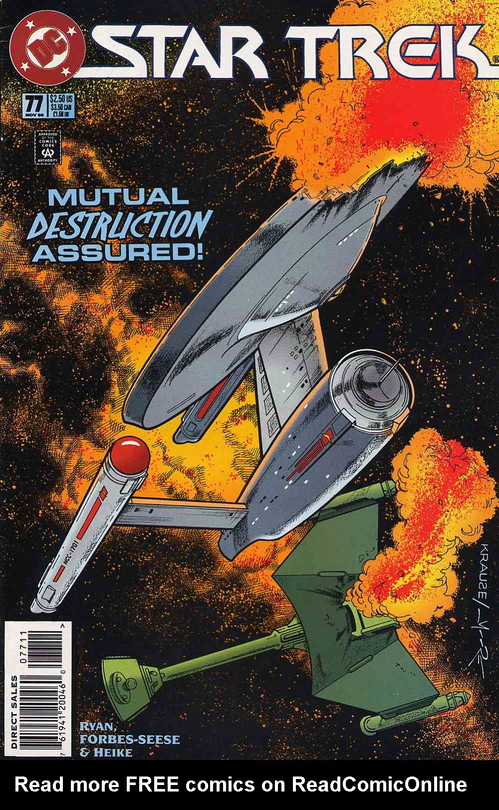 Read online Star Trek (1989) comic -  Issue #77 - 1