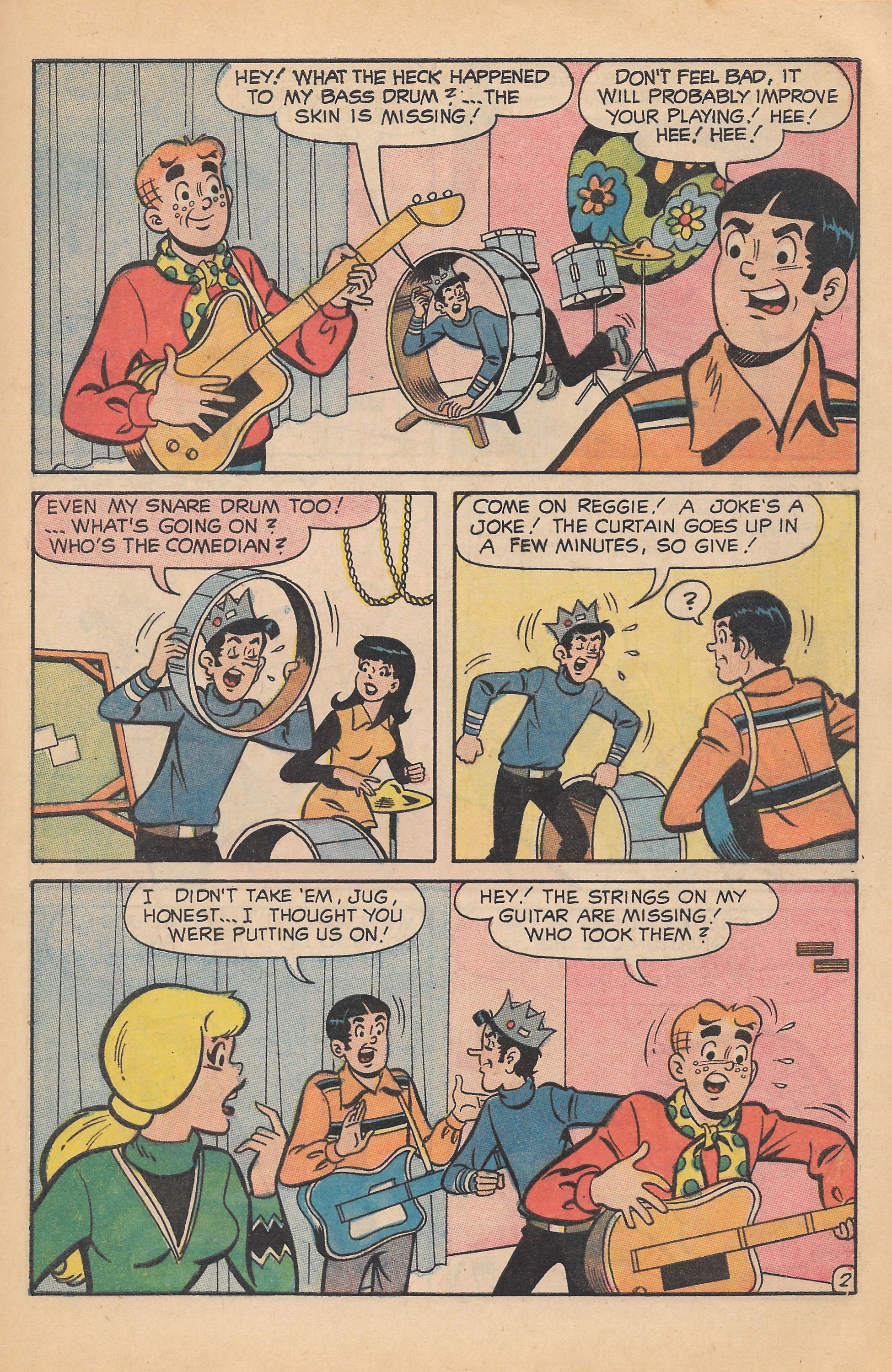 Read online Archie's TV Laugh-Out comic -  Issue #7 - 45