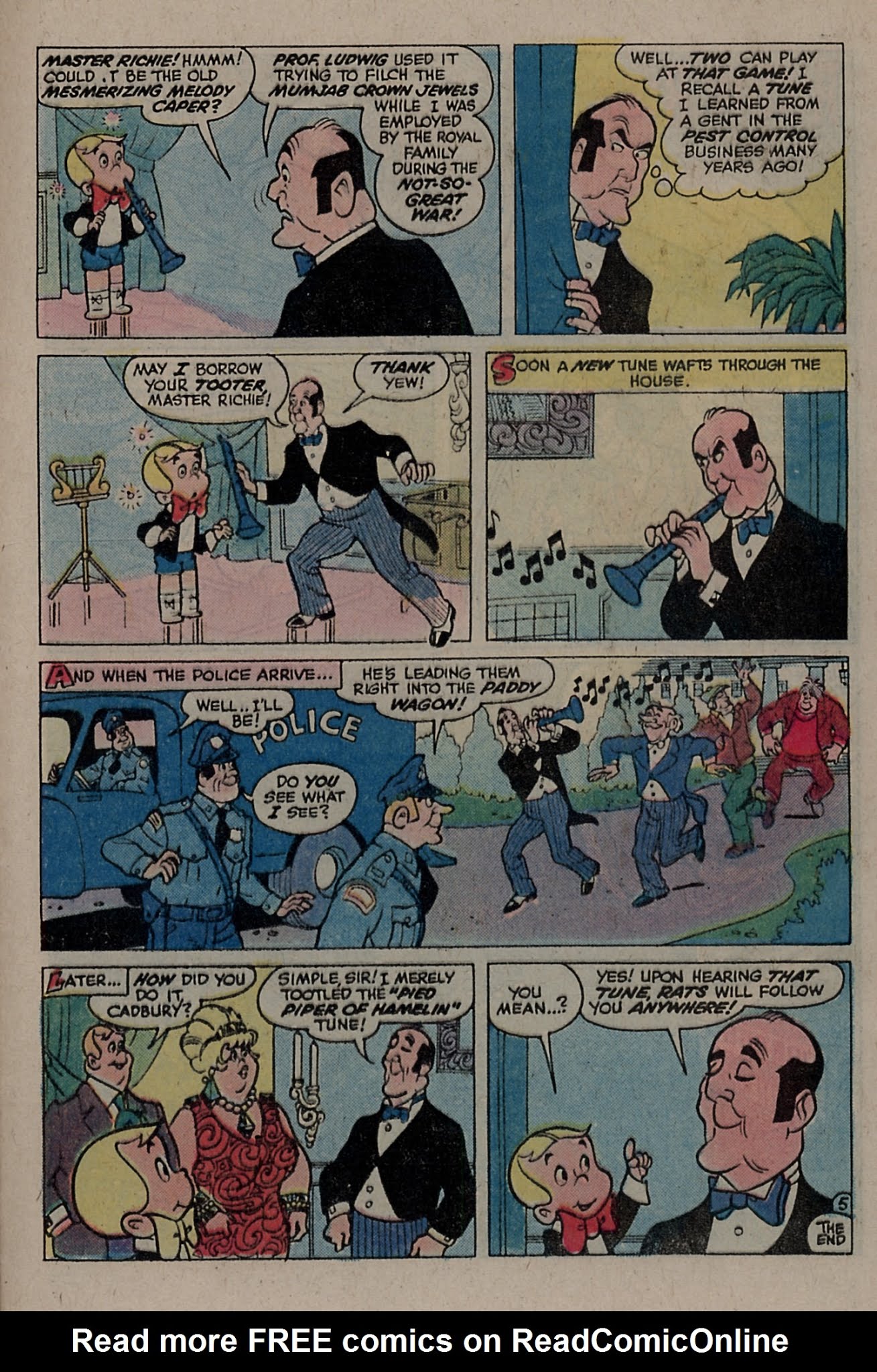 Read online Richie Rich & Dollar the Dog comic -  Issue #7 - 33
