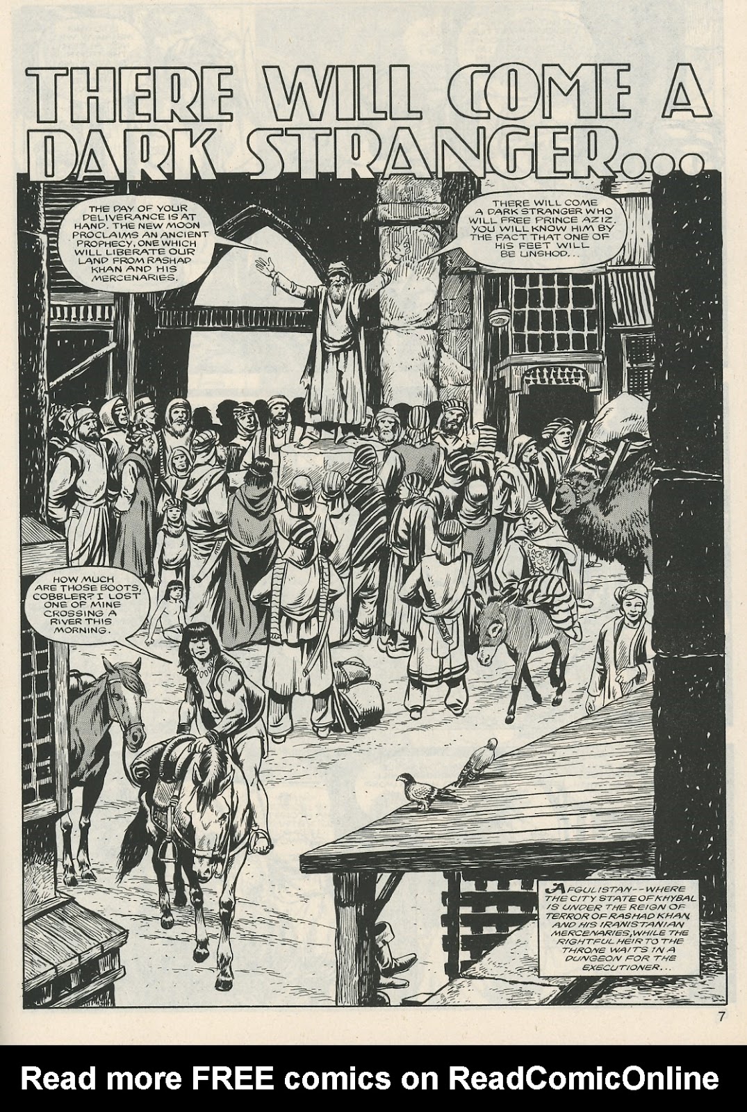 The Savage Sword Of Conan issue 124 - Page 7