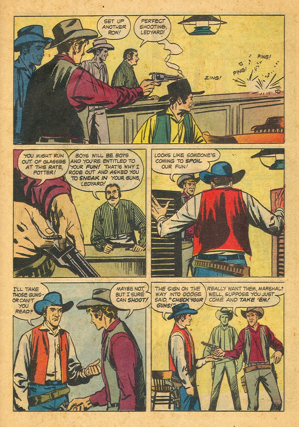 Read online Four Color Comics comic -  Issue #844 - 21