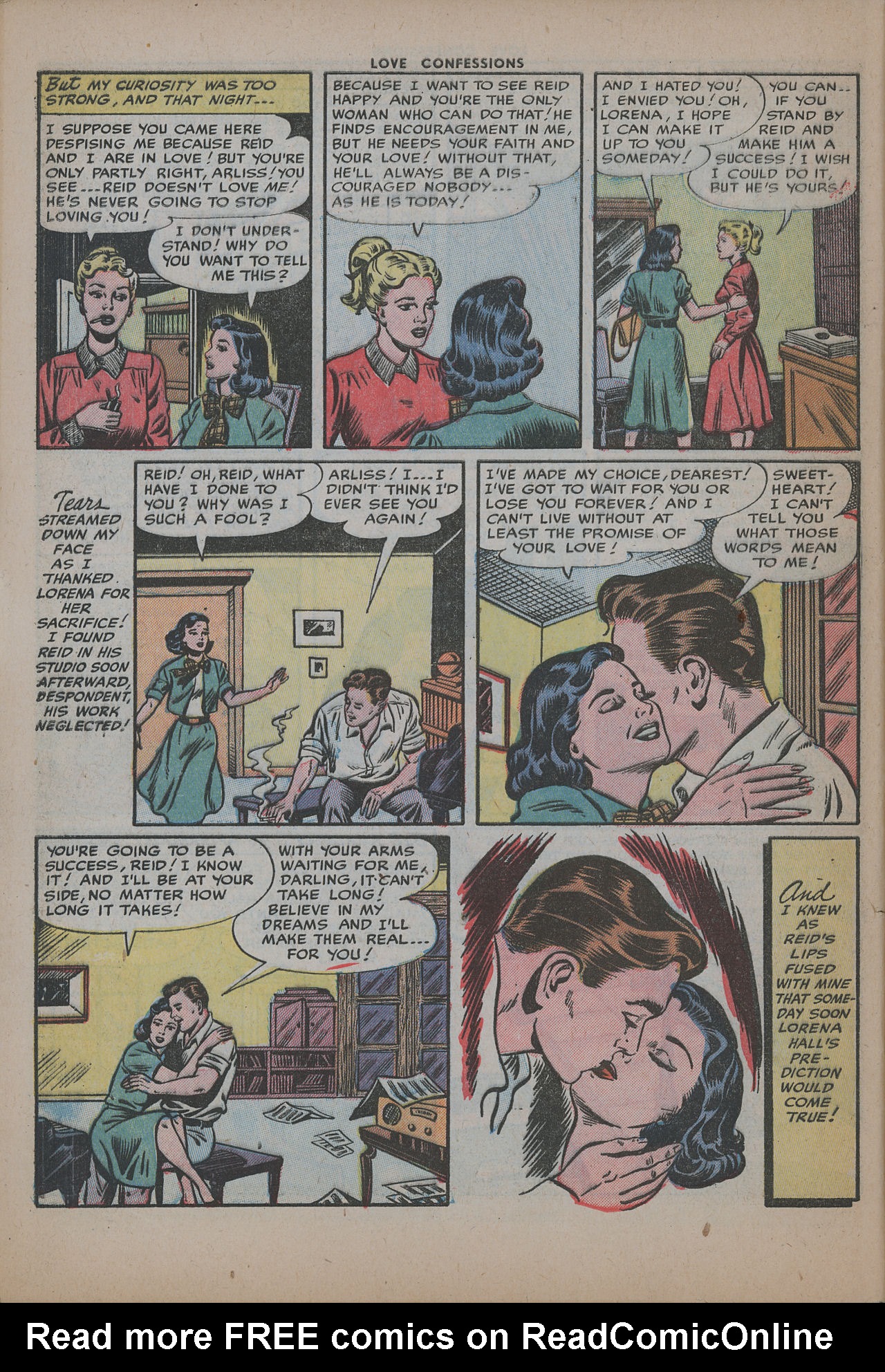 Read online Love Confessions comic -  Issue #29 - 32