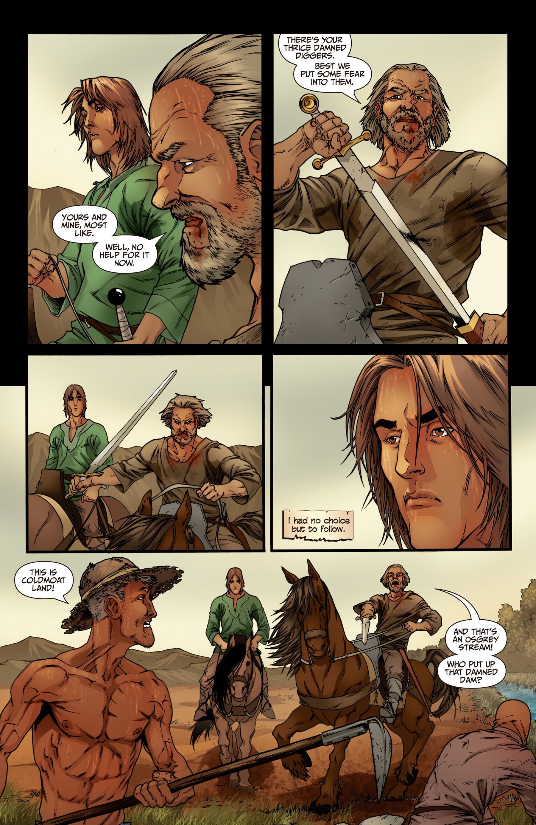Read online The Sworn Sword: The Graphic Novel comic -  Issue # Full - 18