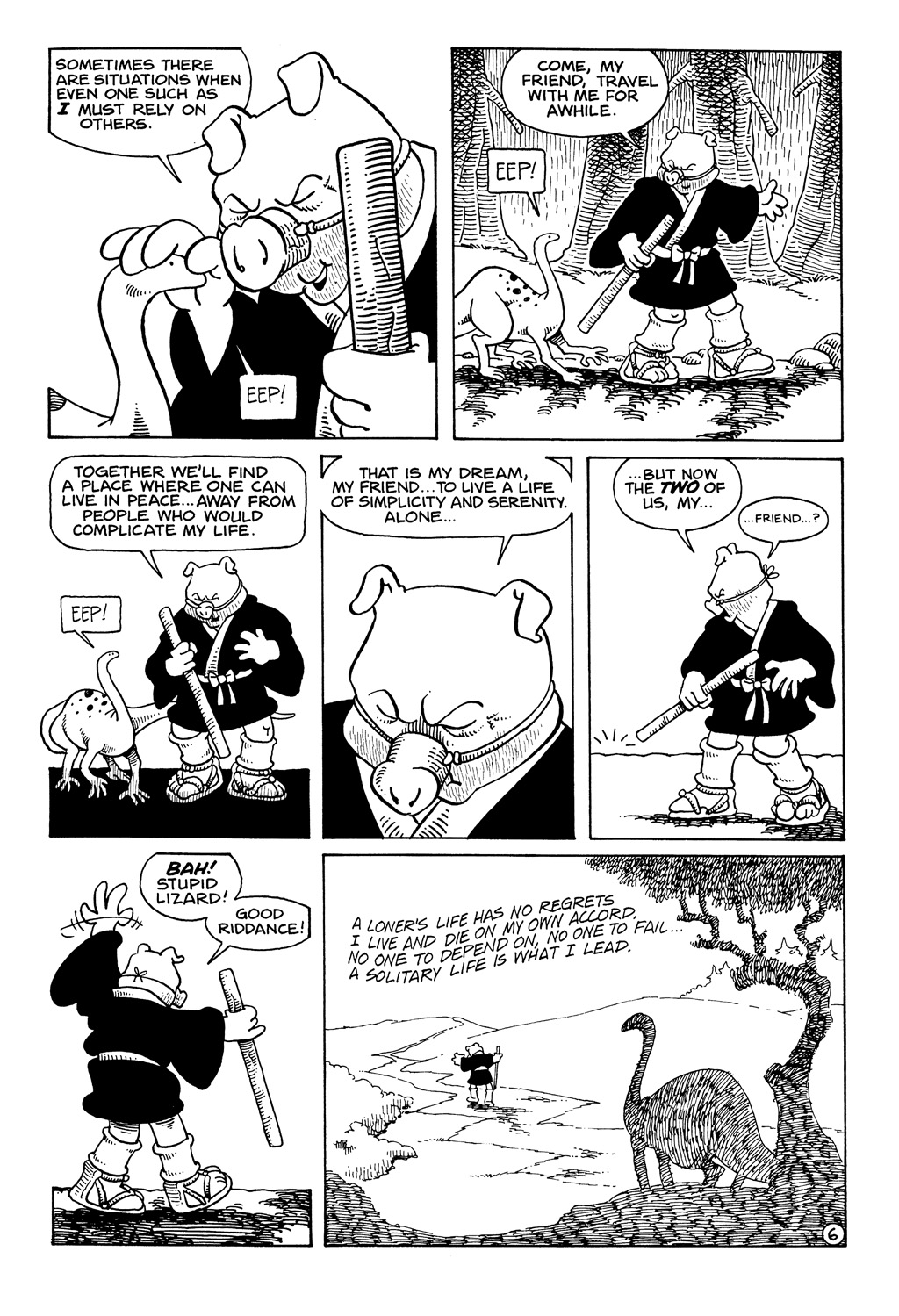 Read online Usagi Yojimbo (1987) comic -  Issue #9 - 7