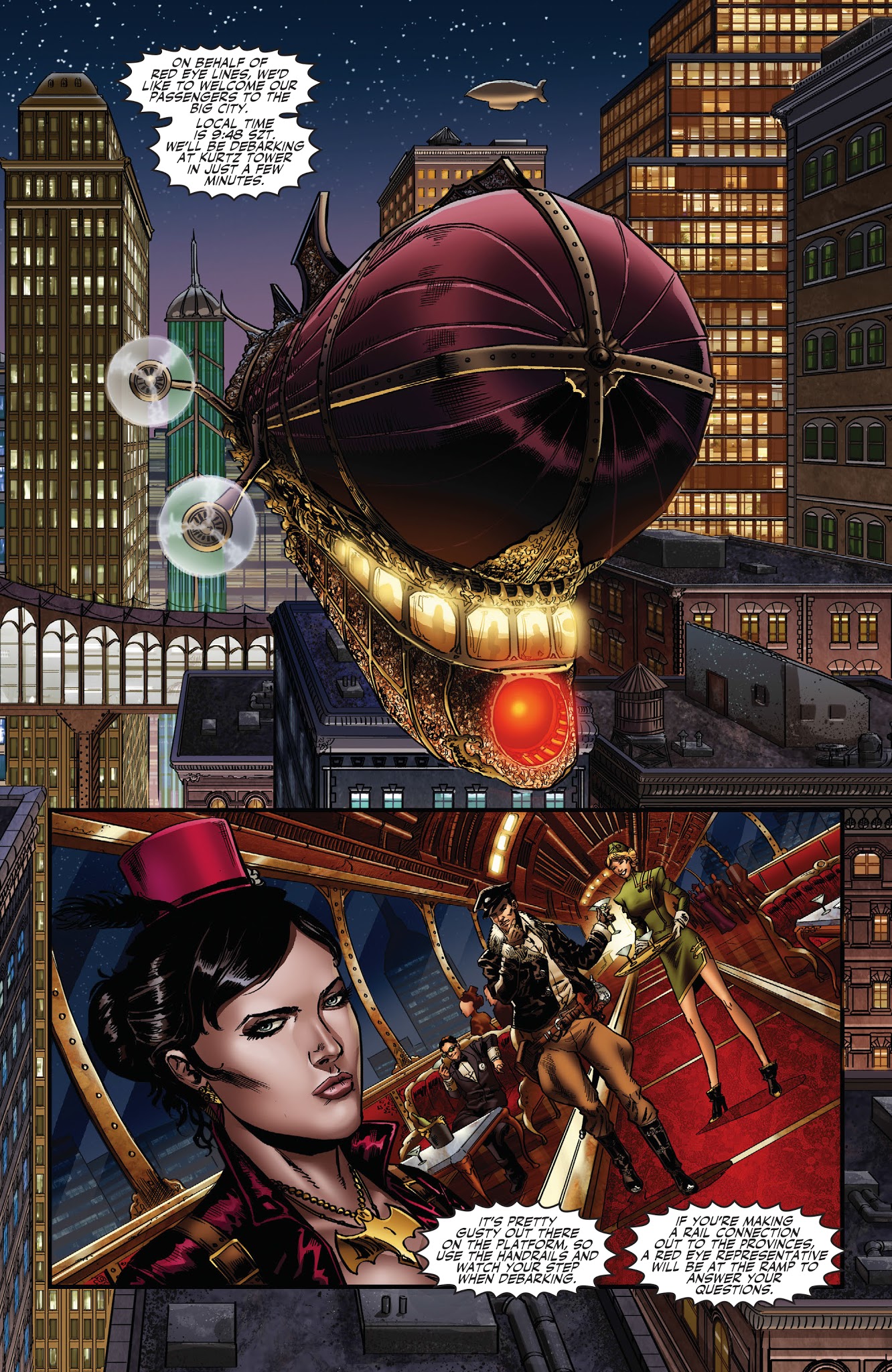 Read online Legenderry: Vampirella comic -  Issue # _TPB - 7