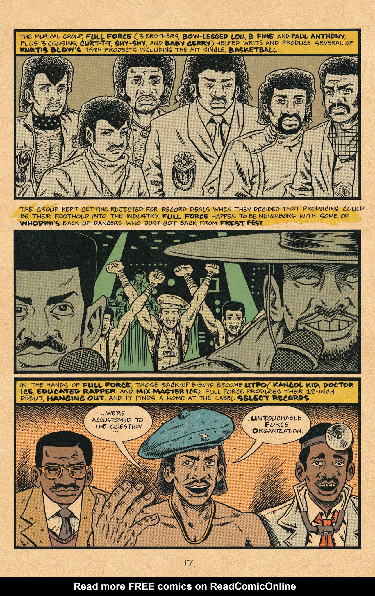 Read online Hip Hop Family Tree (2015) comic -  Issue #12 - 19