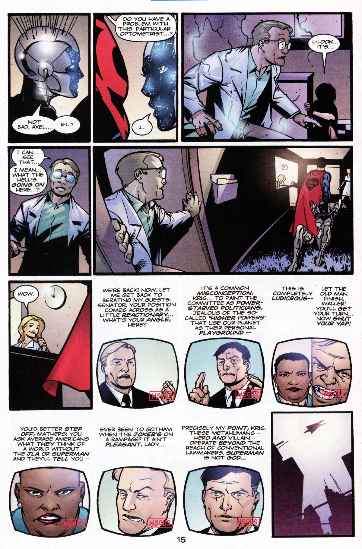 Read online Adventures of Superman (1987) comic -  Issue #608 - 16