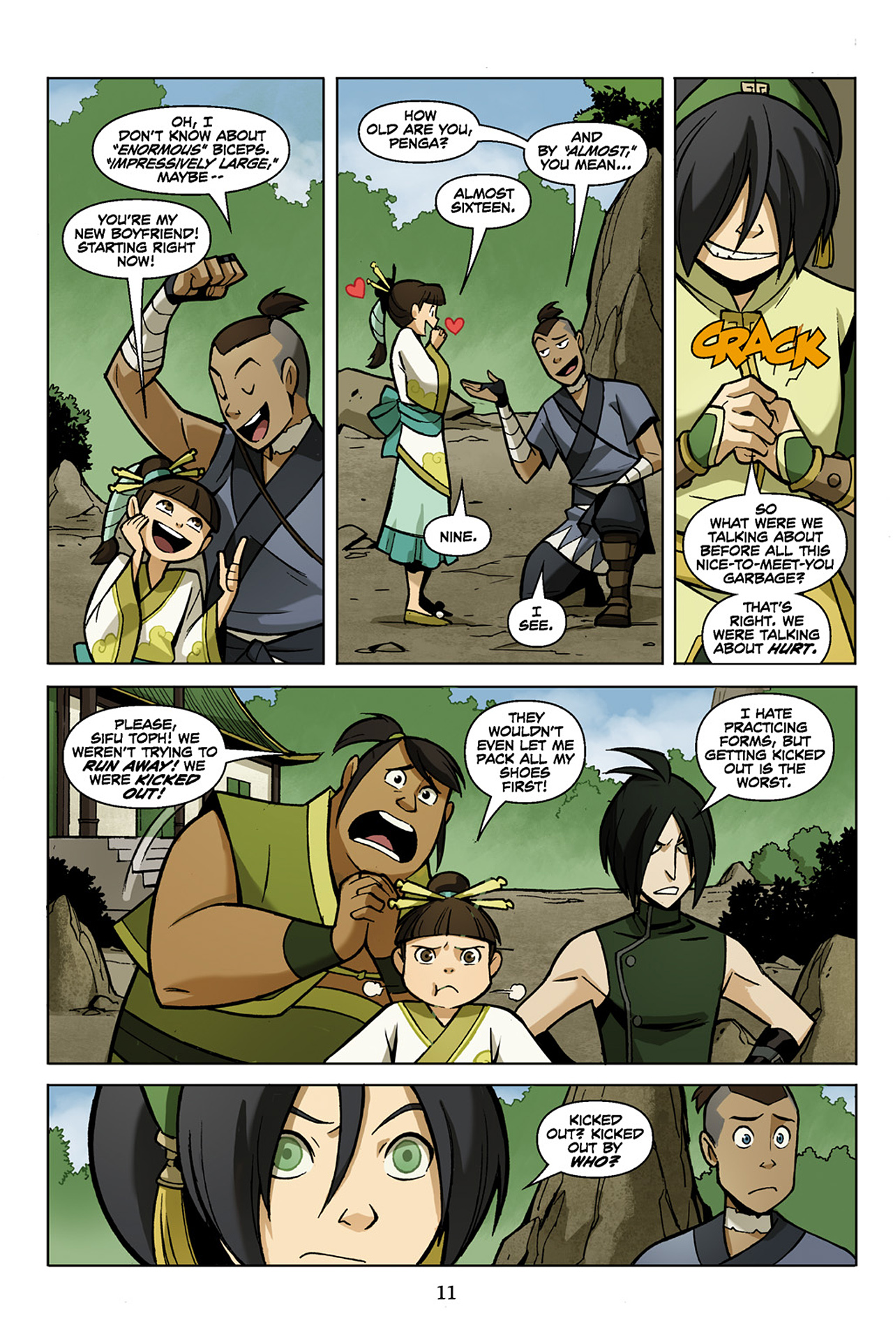 Read online Nickelodeon Avatar: The Last Airbender - The Promise comic -  Issue # Part 2 - 12