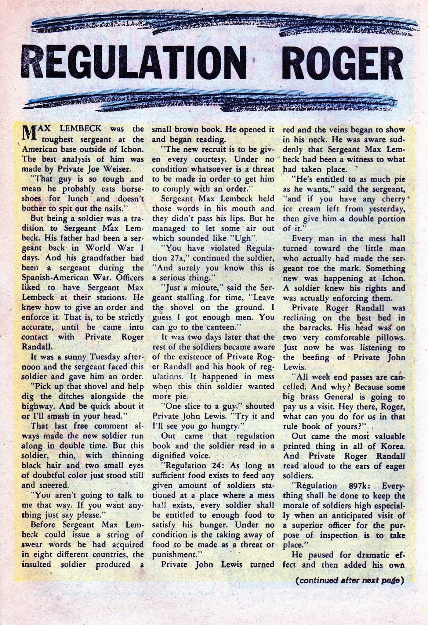 Read online War Comics comic -  Issue #20 - 16