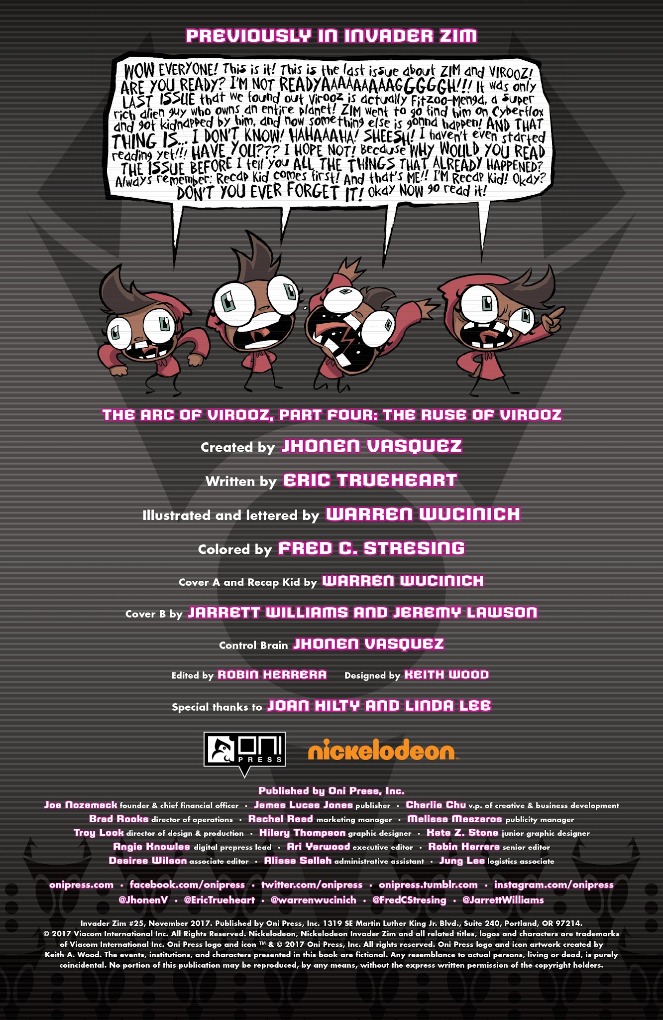 Read online Invader Zim comic -  Issue #25 - 2