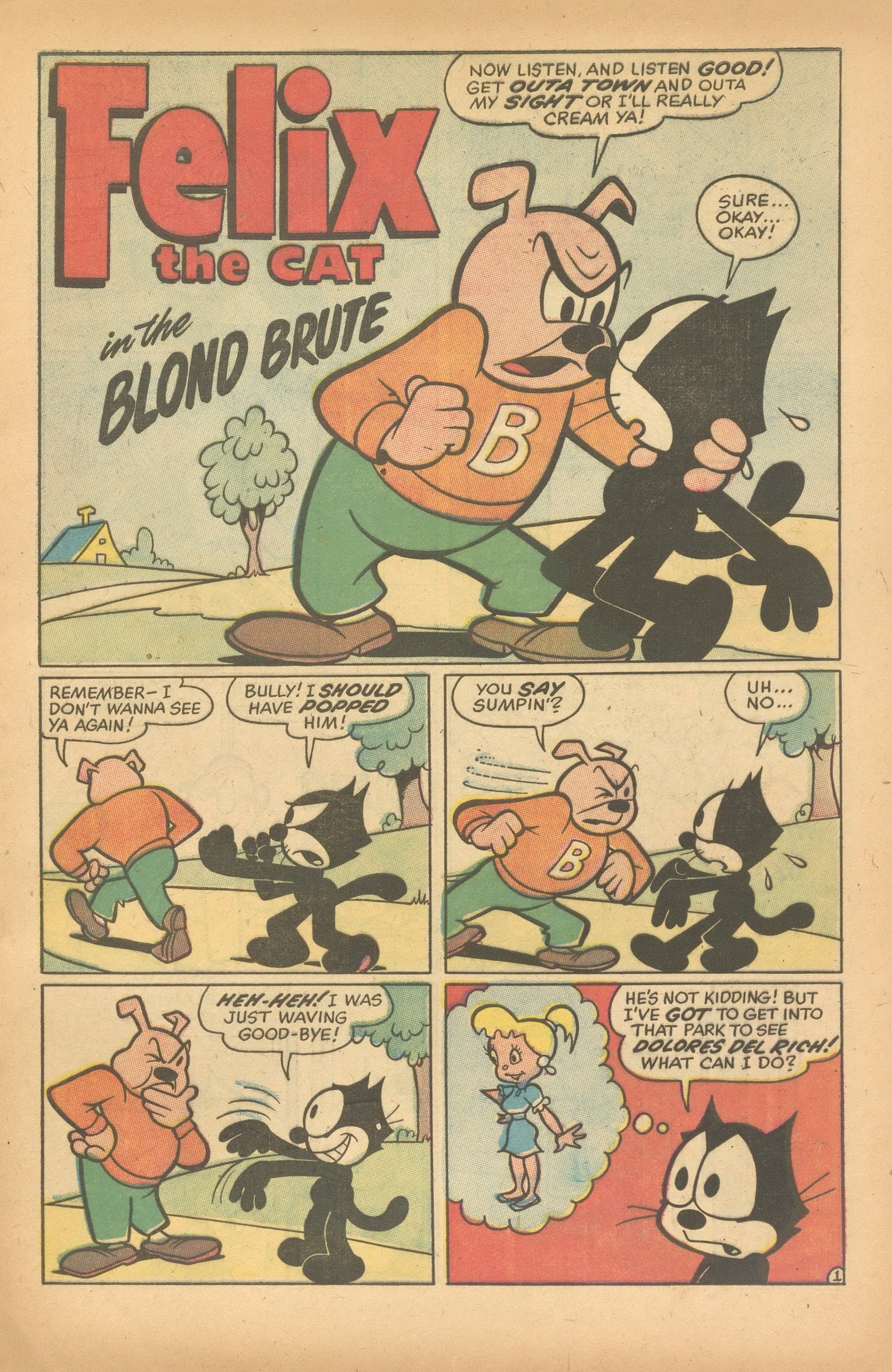 Read online Felix the Cat (1955) comic -  Issue #83 - 5
