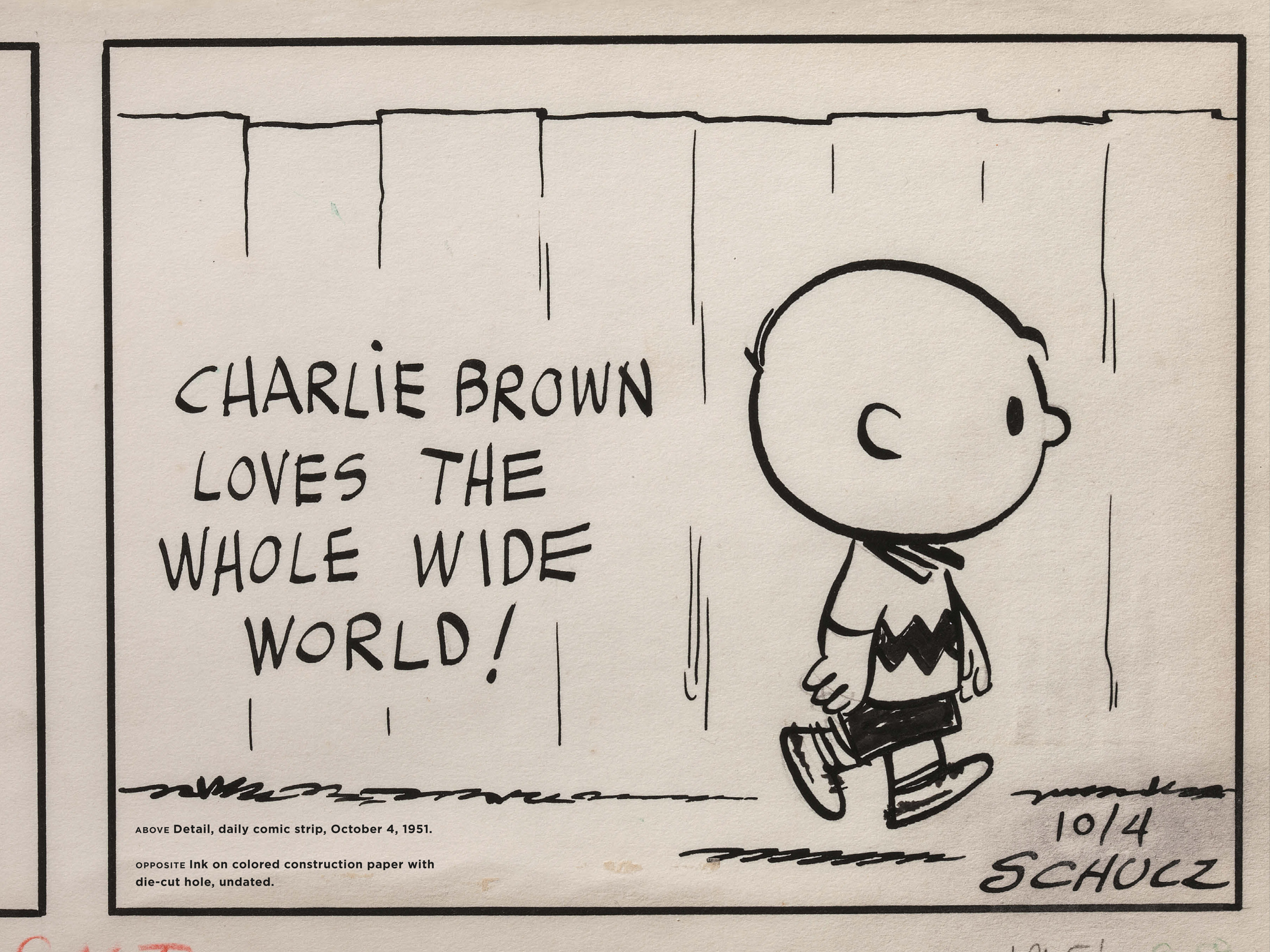 Read online Only What's Necessary: Charles M. Schulz and the Art of Peanuts comic -  Issue # TPB (Part 1) - 14
