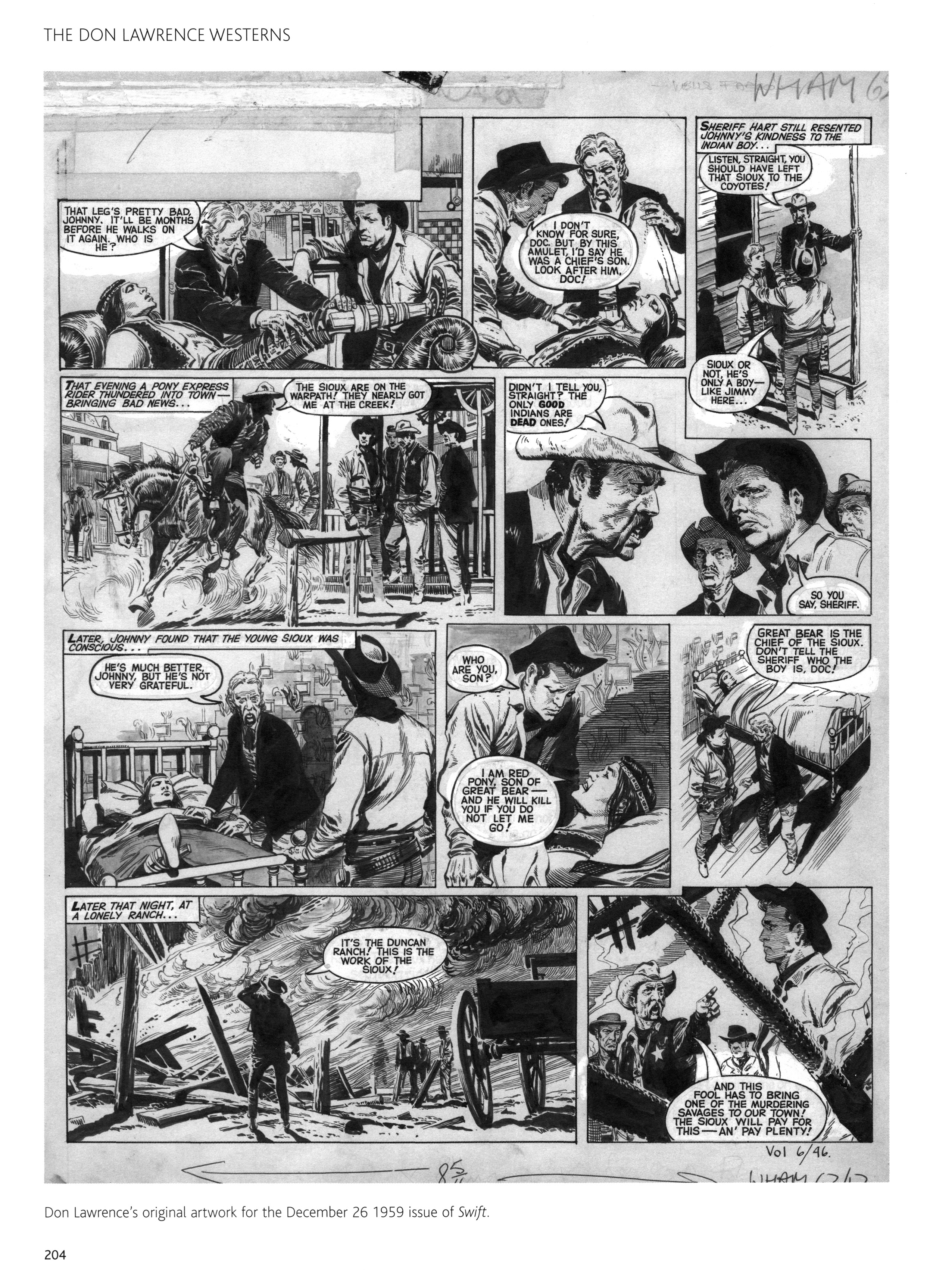 Read online Don Lawrence Westerns comic -  Issue # TPB (Part 2) - 105