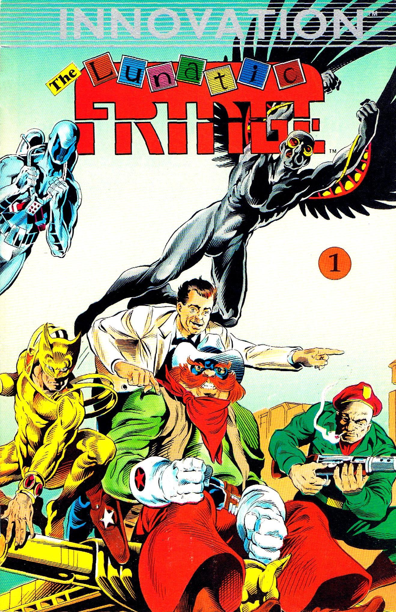 Read online The Lunatic Fringe comic -  Issue #1 - 1