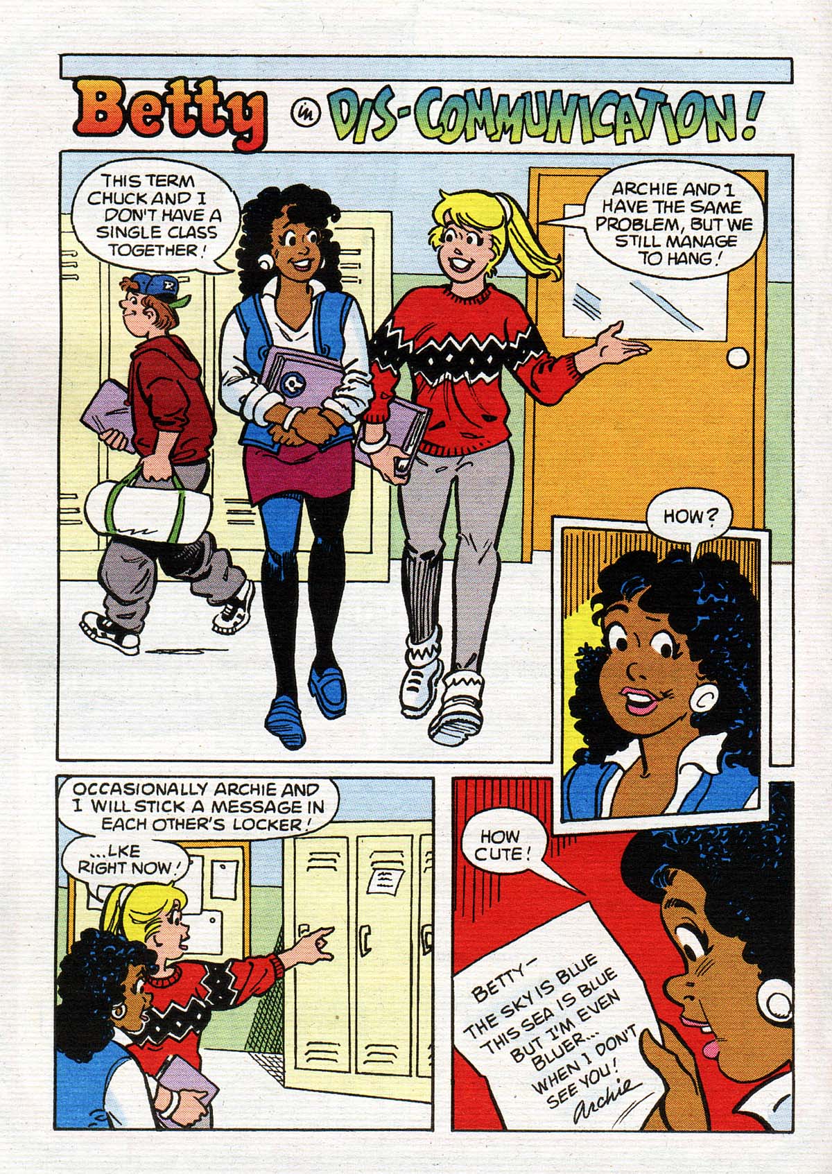 Read online Betty and Veronica Digest Magazine comic -  Issue #144 - 61