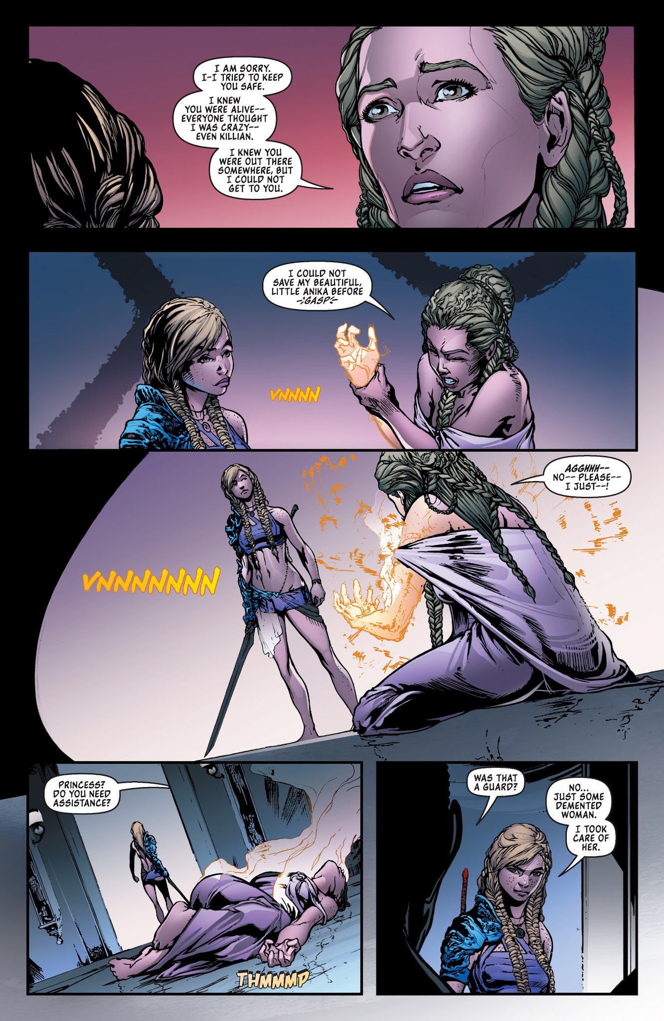 Read online Michael Turner's Fathom (2013) comic -  Issue #7 - 22