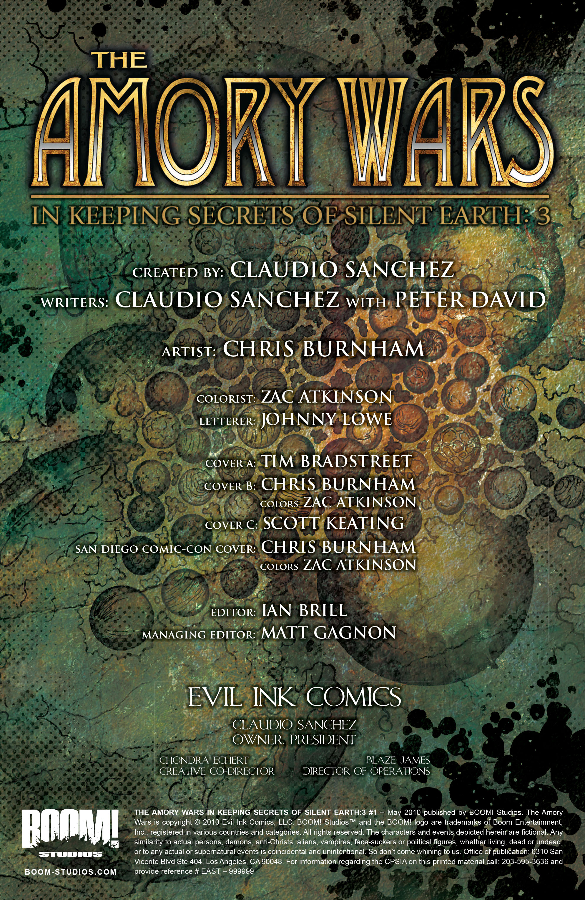 Read online The Amory Wars: In Keeping Secrets of Silent Earth 3 comic -  Issue #1 - 4