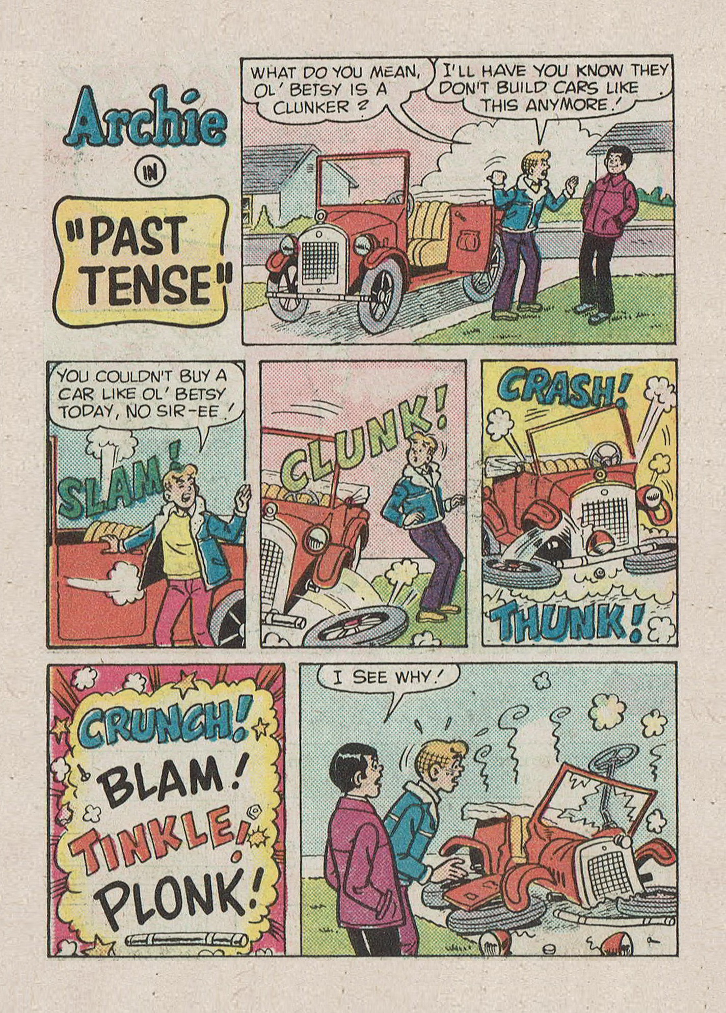 Read online Betty and Veronica Digest Magazine comic -  Issue #34 - 121