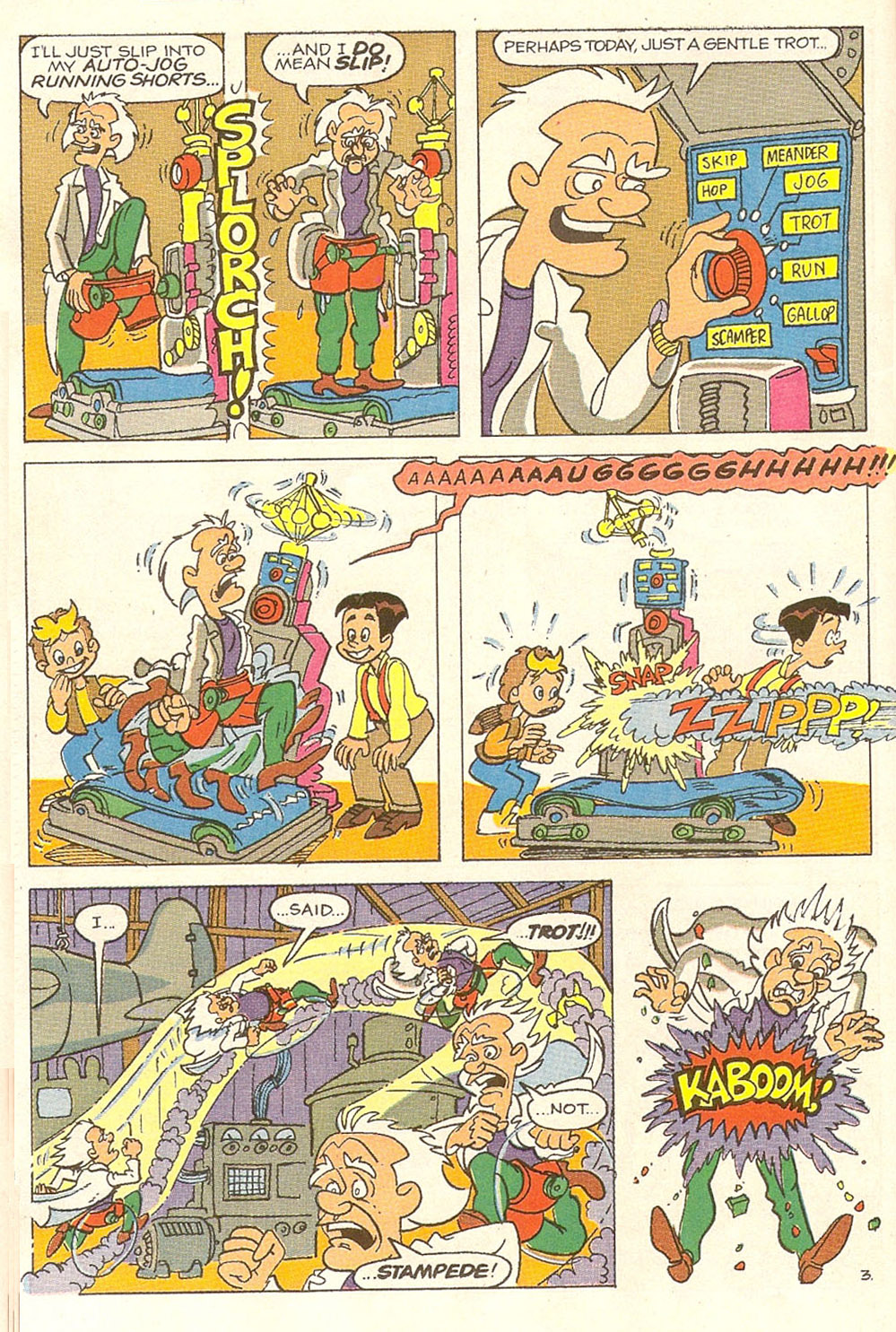 Read online Back to the Future (1991) comic -  Issue #4 - 5